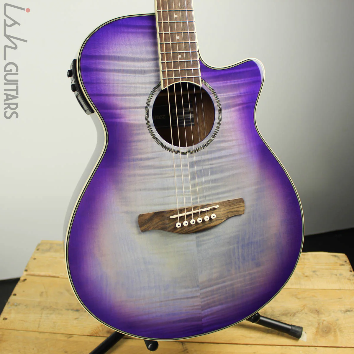 Ibanez AEG18II Purple Iris Burst