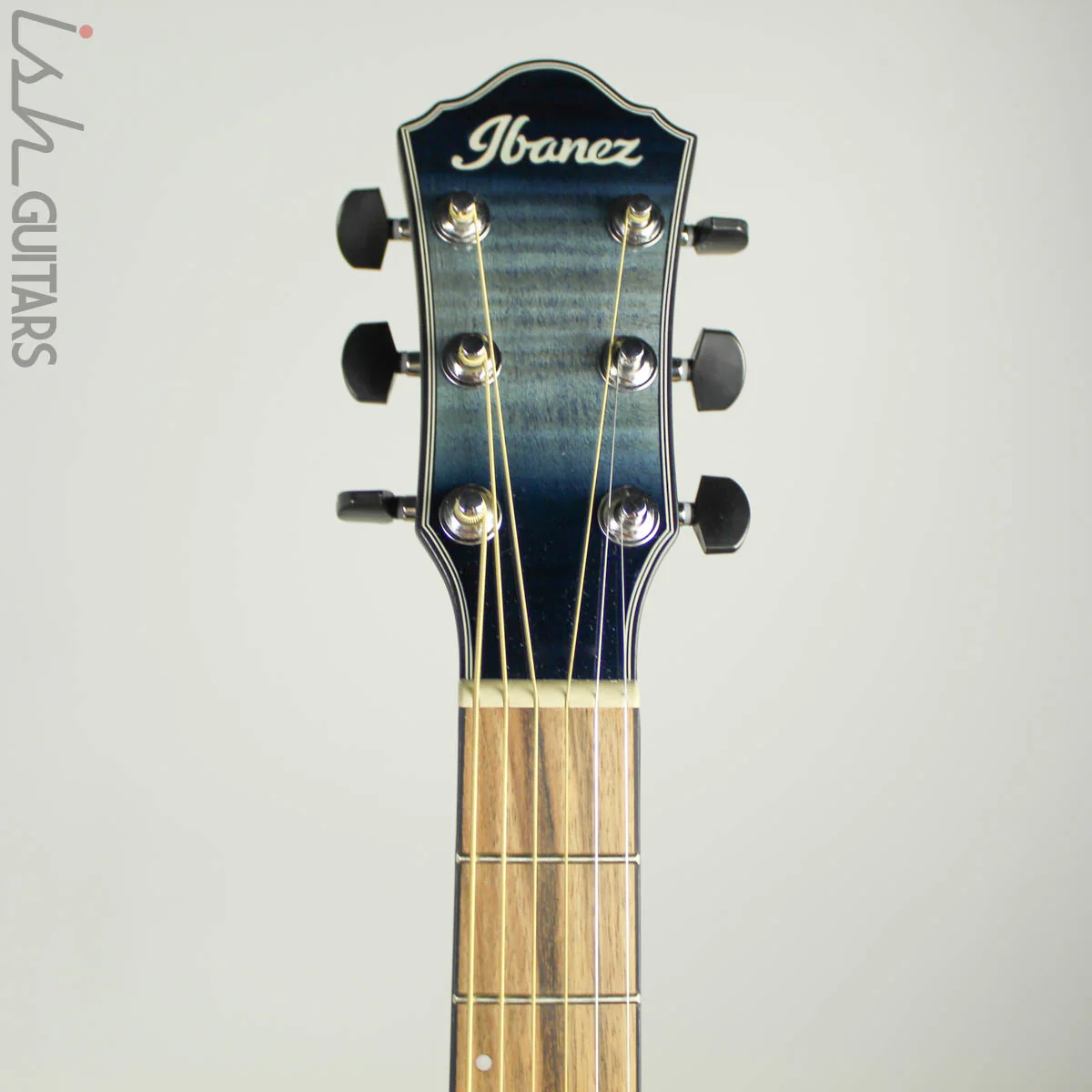 Ibanez AEWC400 Indigo Blue Burst Acoustic Electric - Image 5