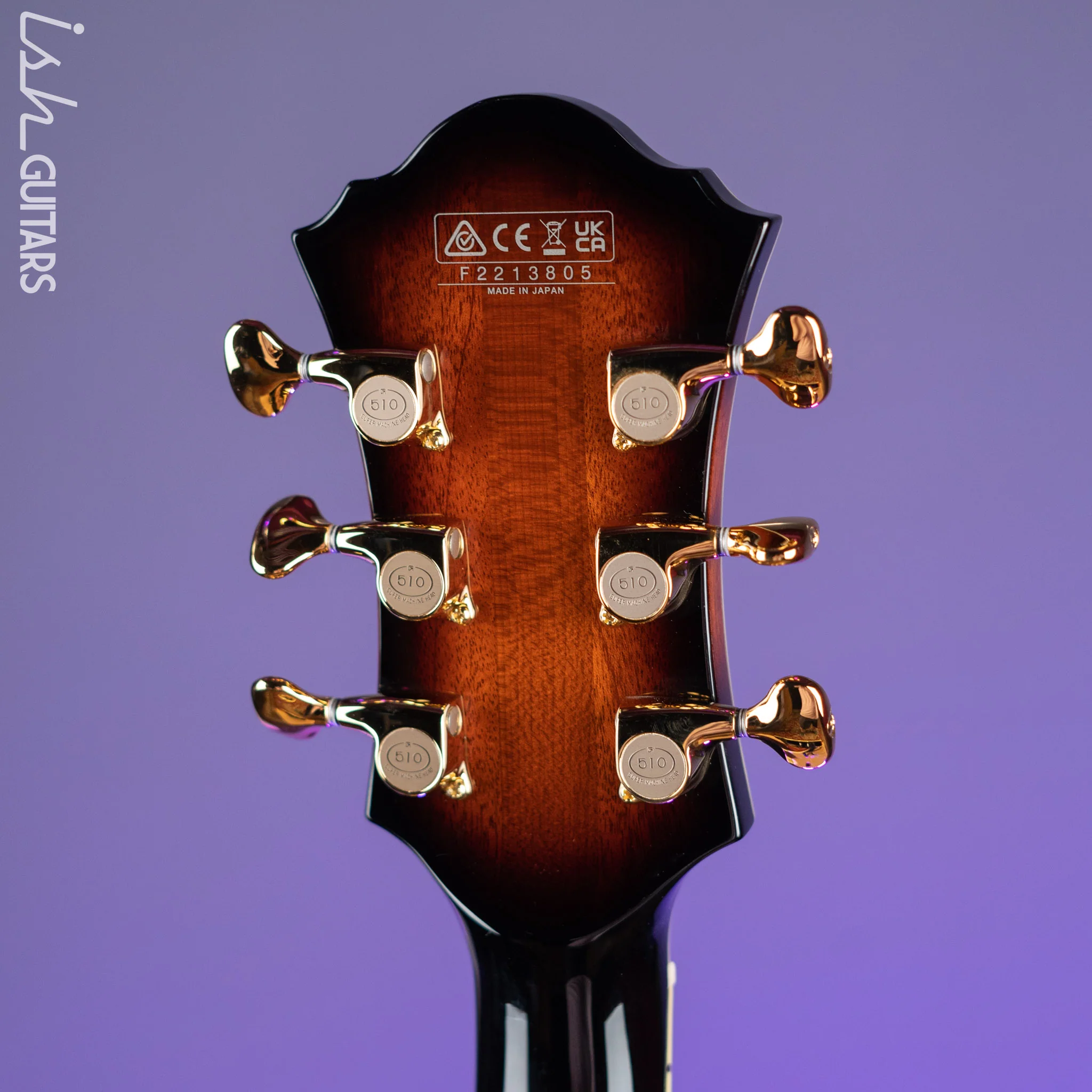 Ibanez AF2000 ArtStar Prestige Hollowbody Brown Sunburst - Image 10
