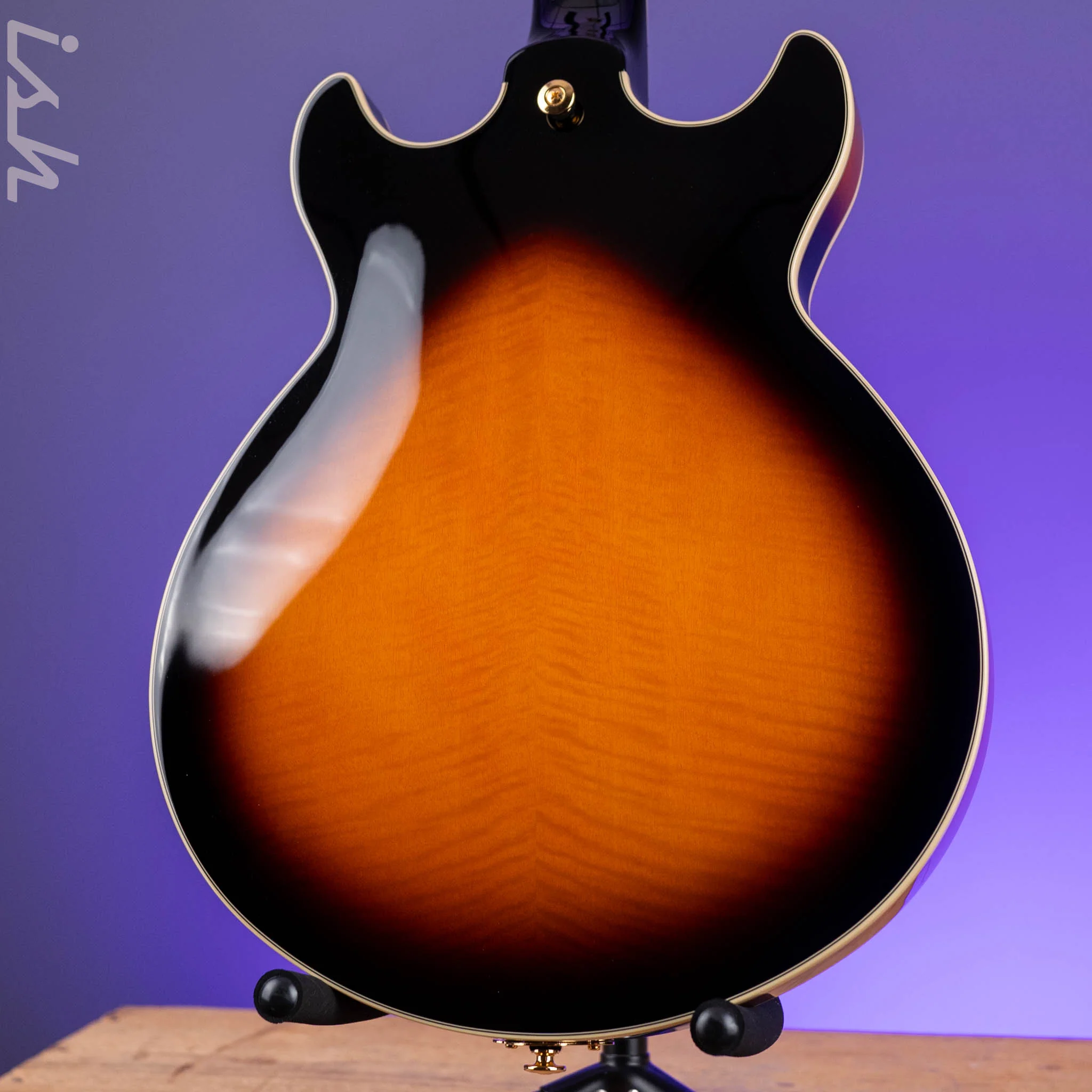 Ibanez AM2000H Hollowbody Electric Guitar Brown Sunburst - Image 7