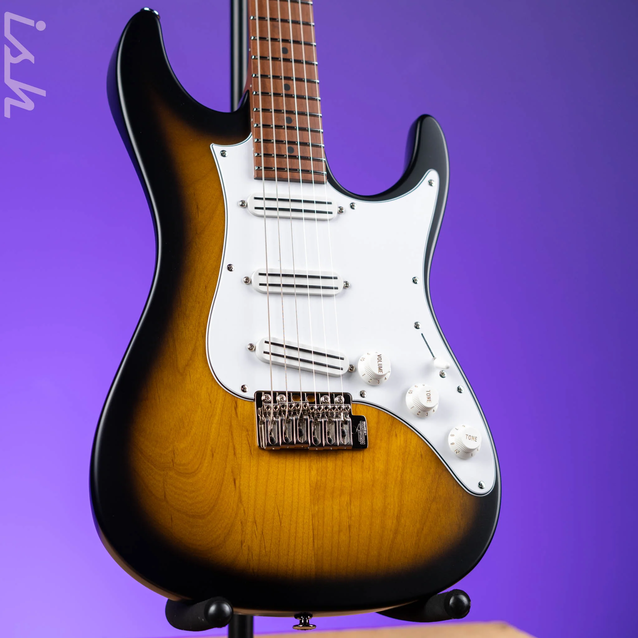 Ibanez ATZ100 Andy Timmons Signature Electric Guitar Sunburst Flat