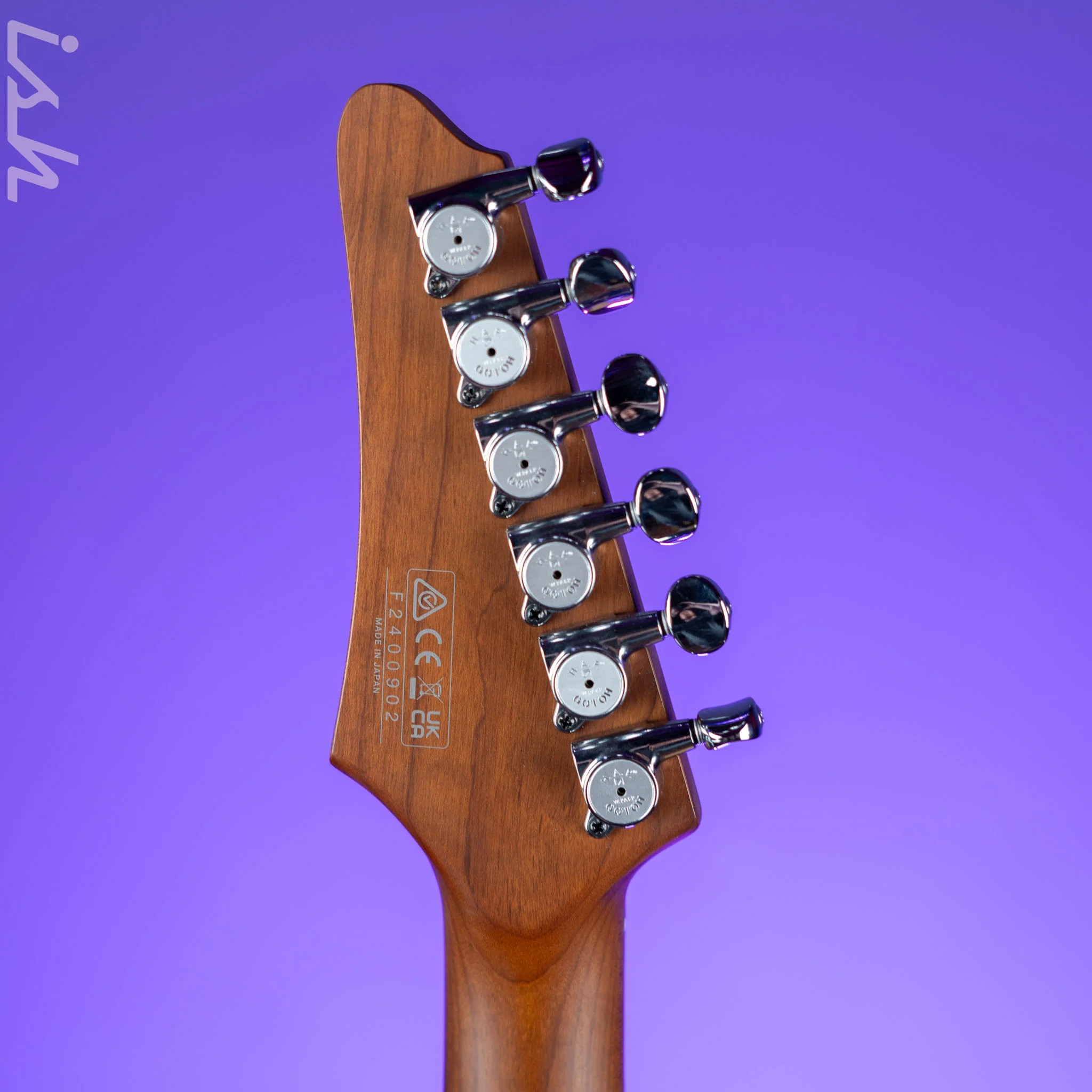 Ibanez ATZ100 Andy Timmons Signature Electric Guitar Sunburst Flat - Image 10