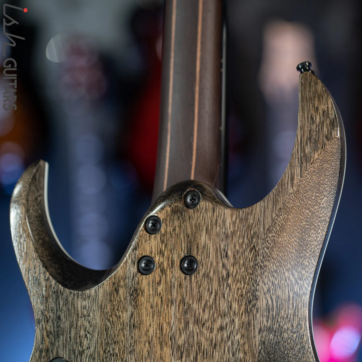 Ibanez Axion Label RGA61AL Indigo Aurora Burst Flat - Image 9