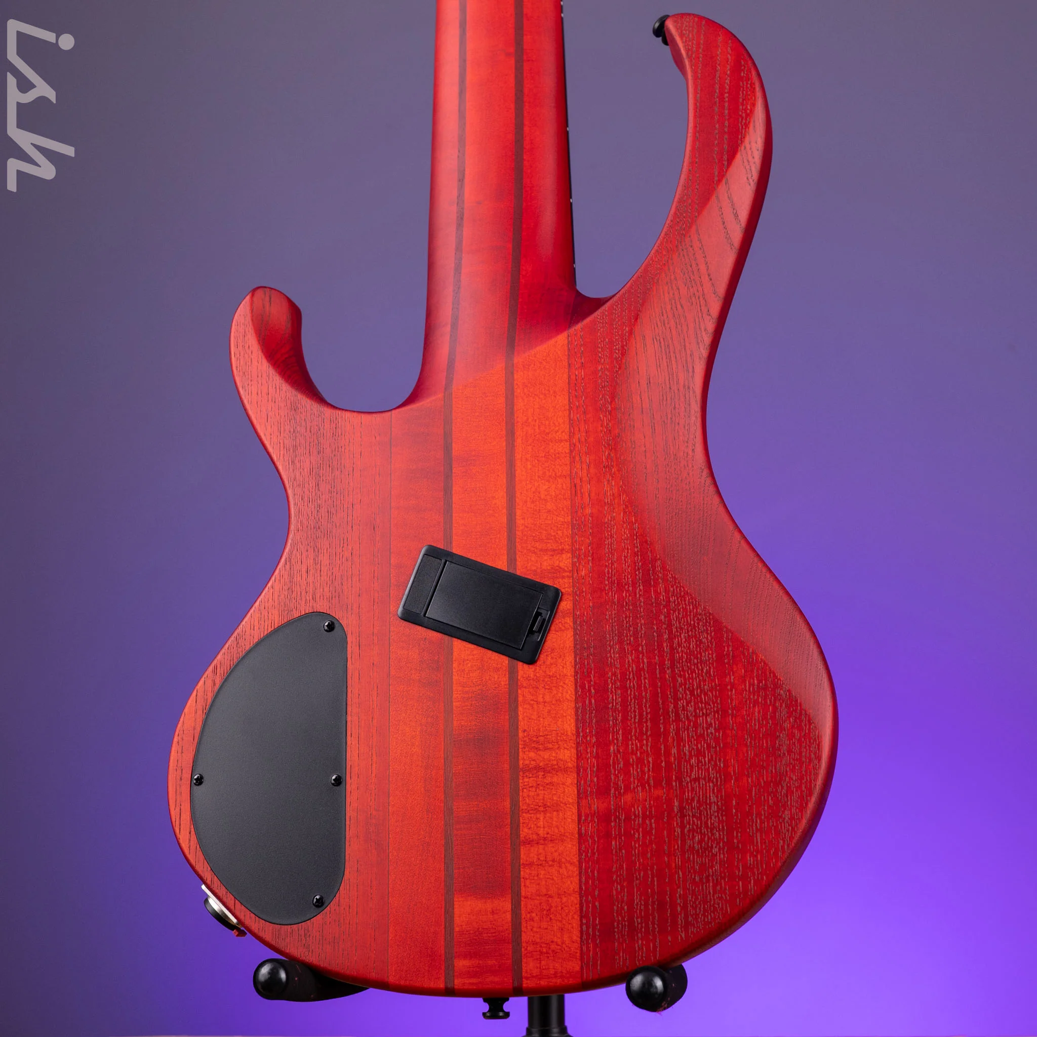 Ibanez BTB866MS 6-String Bass Workshop Brown Topaz Burst Flat - Image 9
