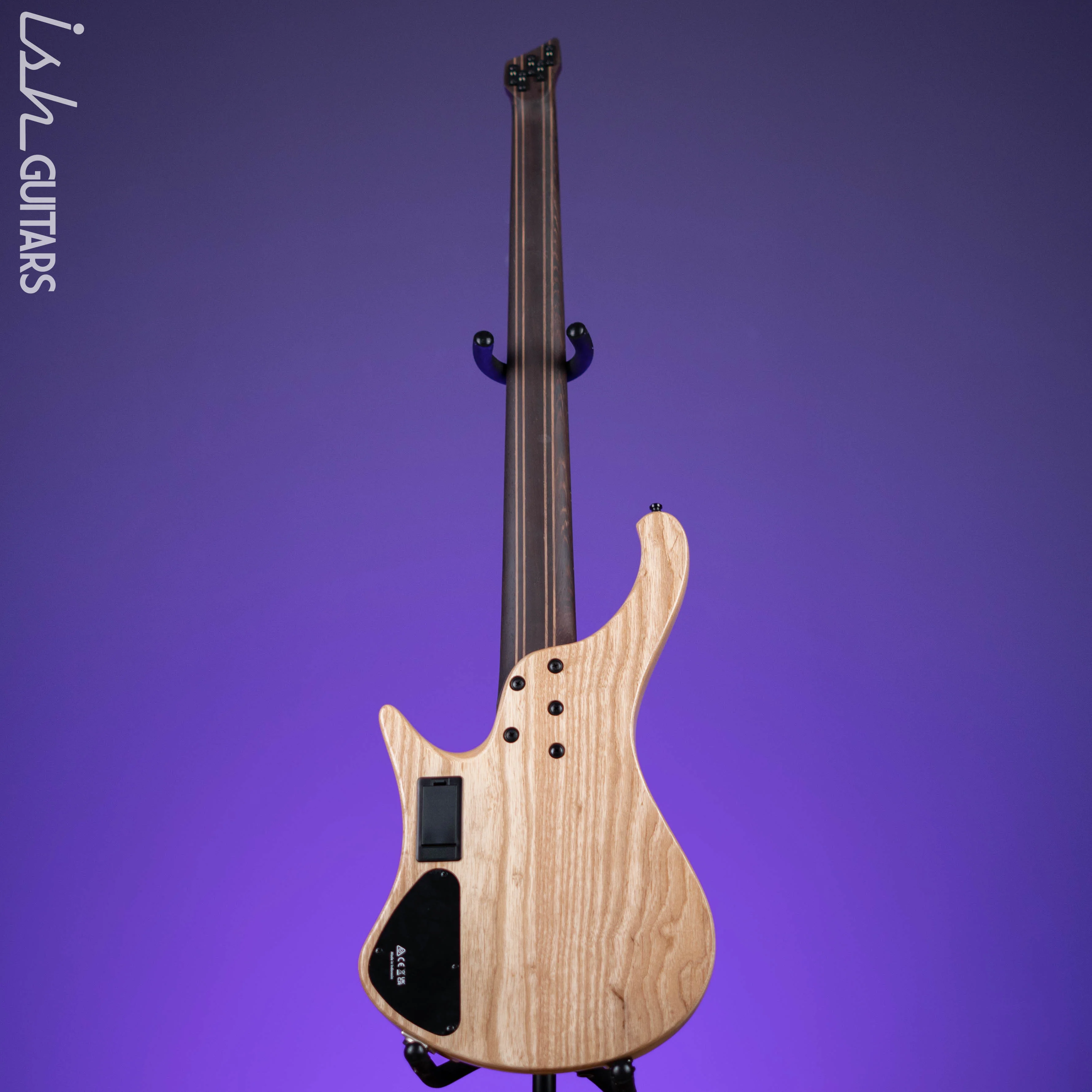 Ibanez EHB1265MS 5-String Multi-Scale Bass Natural Mocha Low Gloss Demo - Image 6