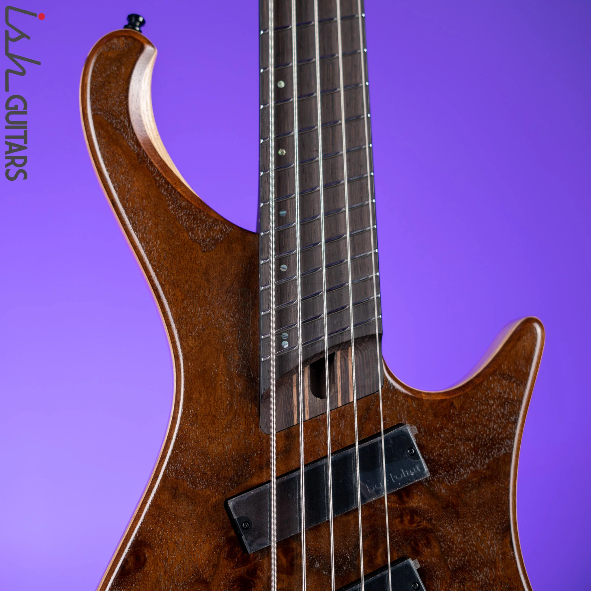 Ibanez EBH1265MS 5-String Multi-Scale Bass Natural Mocha Low Gloss - Image 3