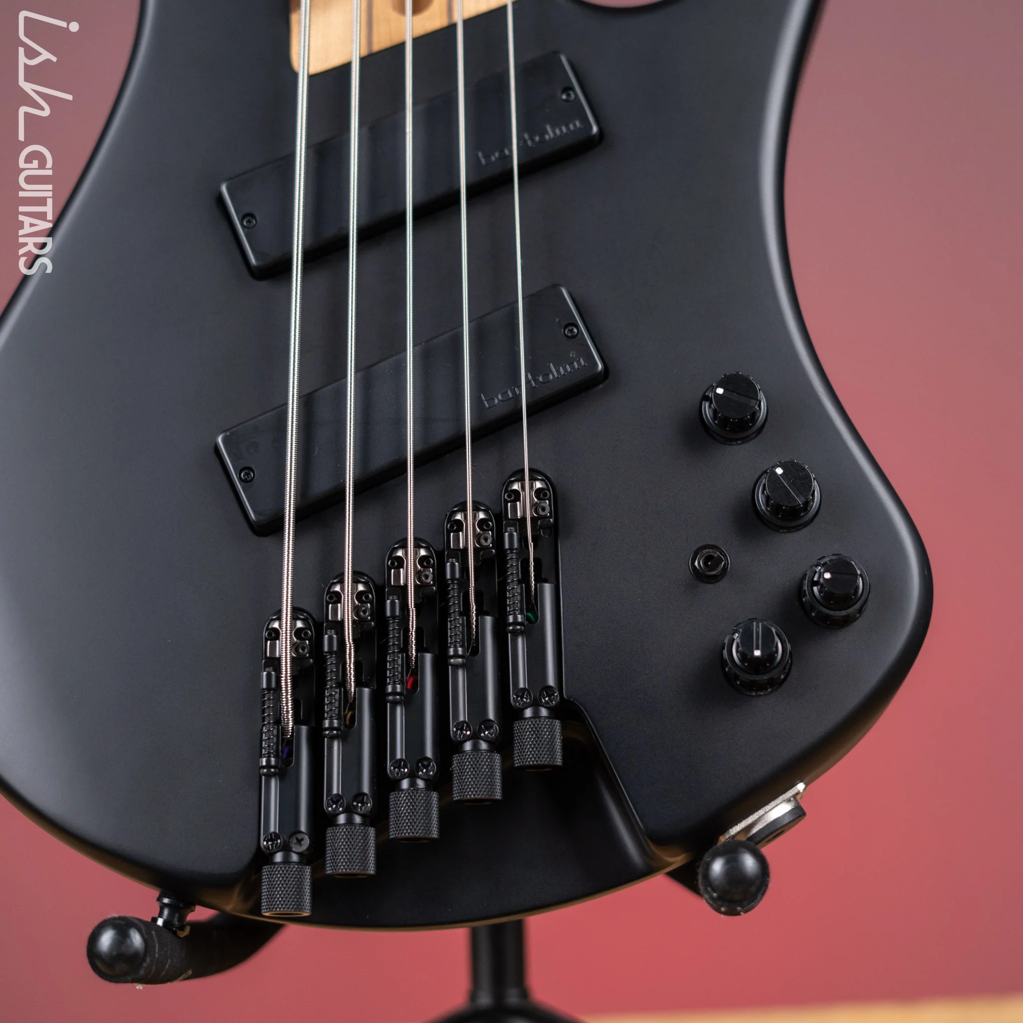 Ibanez EHB1005MS 5-String Bass Flat Black - Image 4