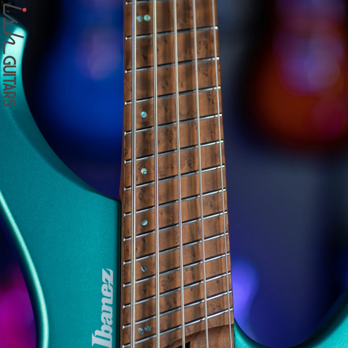 Ibanez EHB1005SMS 5-String Headless Bass Emerald Green Metallic Matte - Image 6