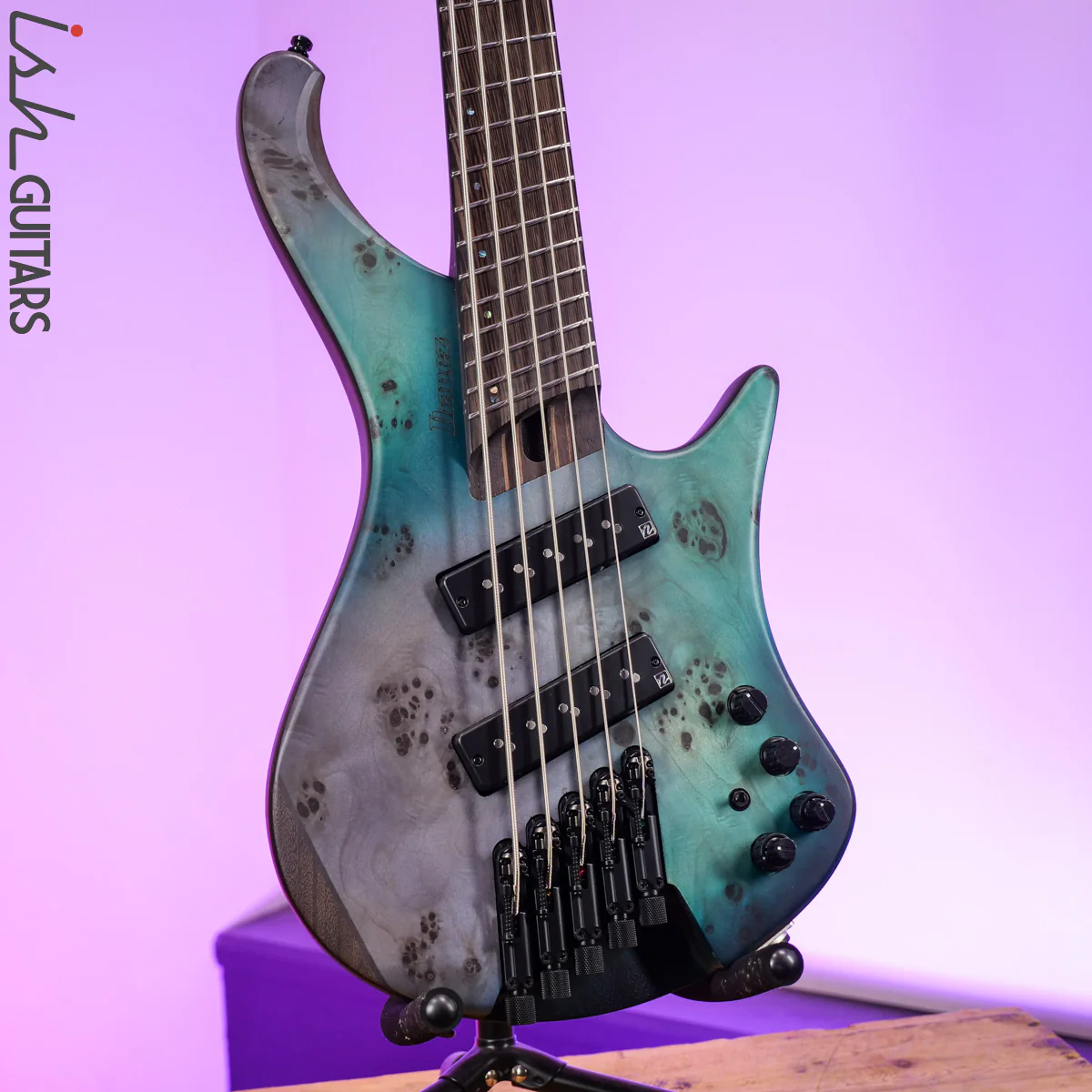 2021 Ibanez EHB1505MS TSF Tropical Sea Floor 5-String Multi-Scale