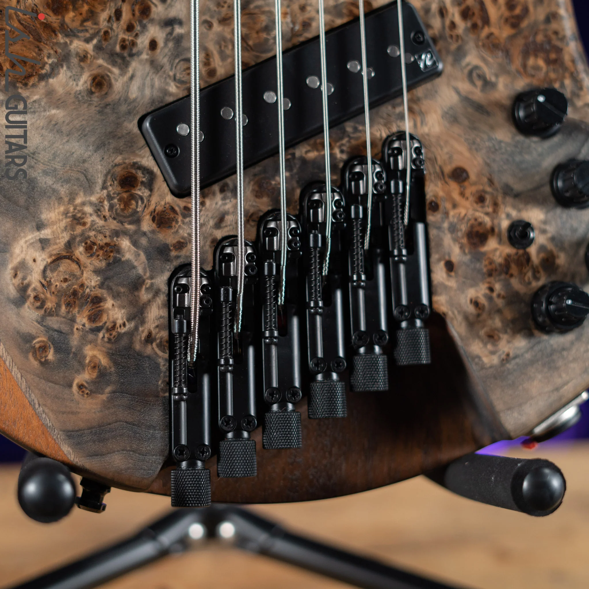 Ibanez EHB1506MS Headless Bass Black Ice Flat - Image 5