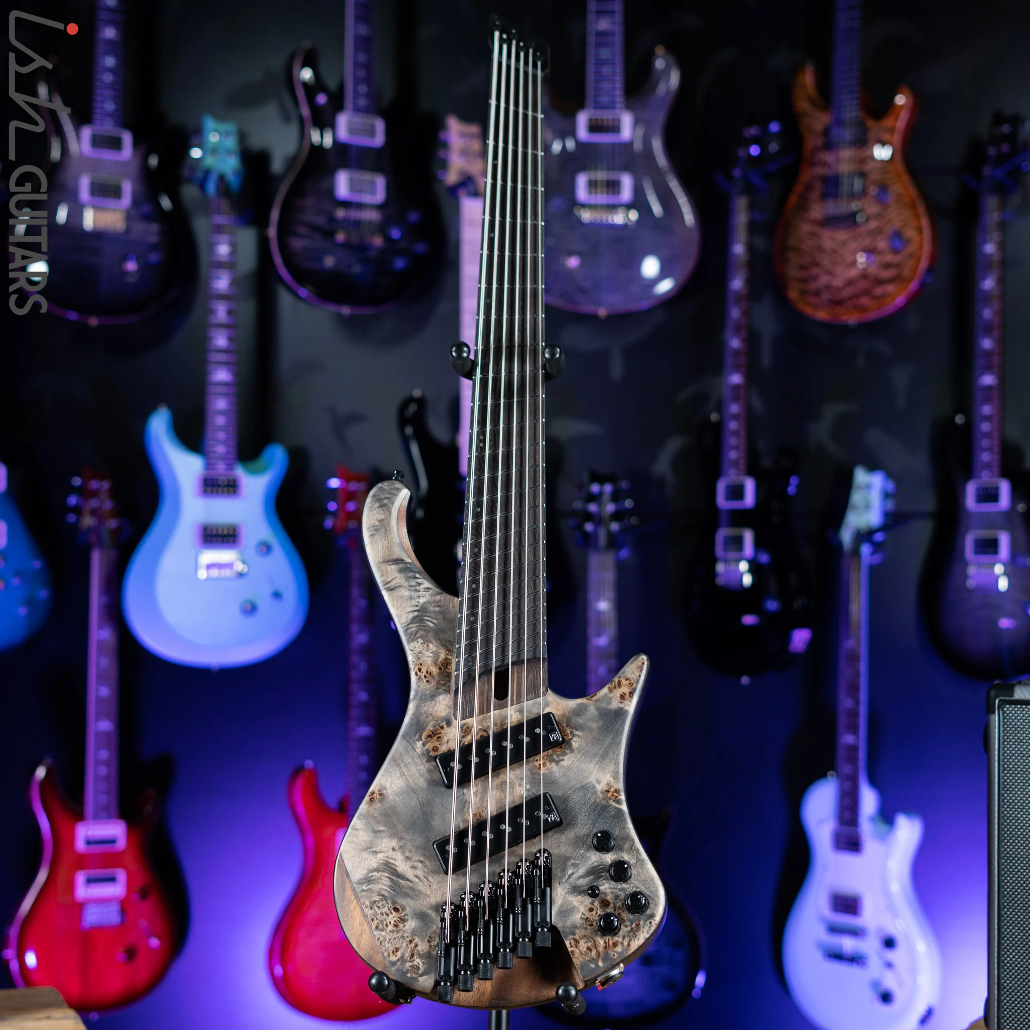 Ibanez EHB1506MS Headless Bass Black Ice Flat - Image 2