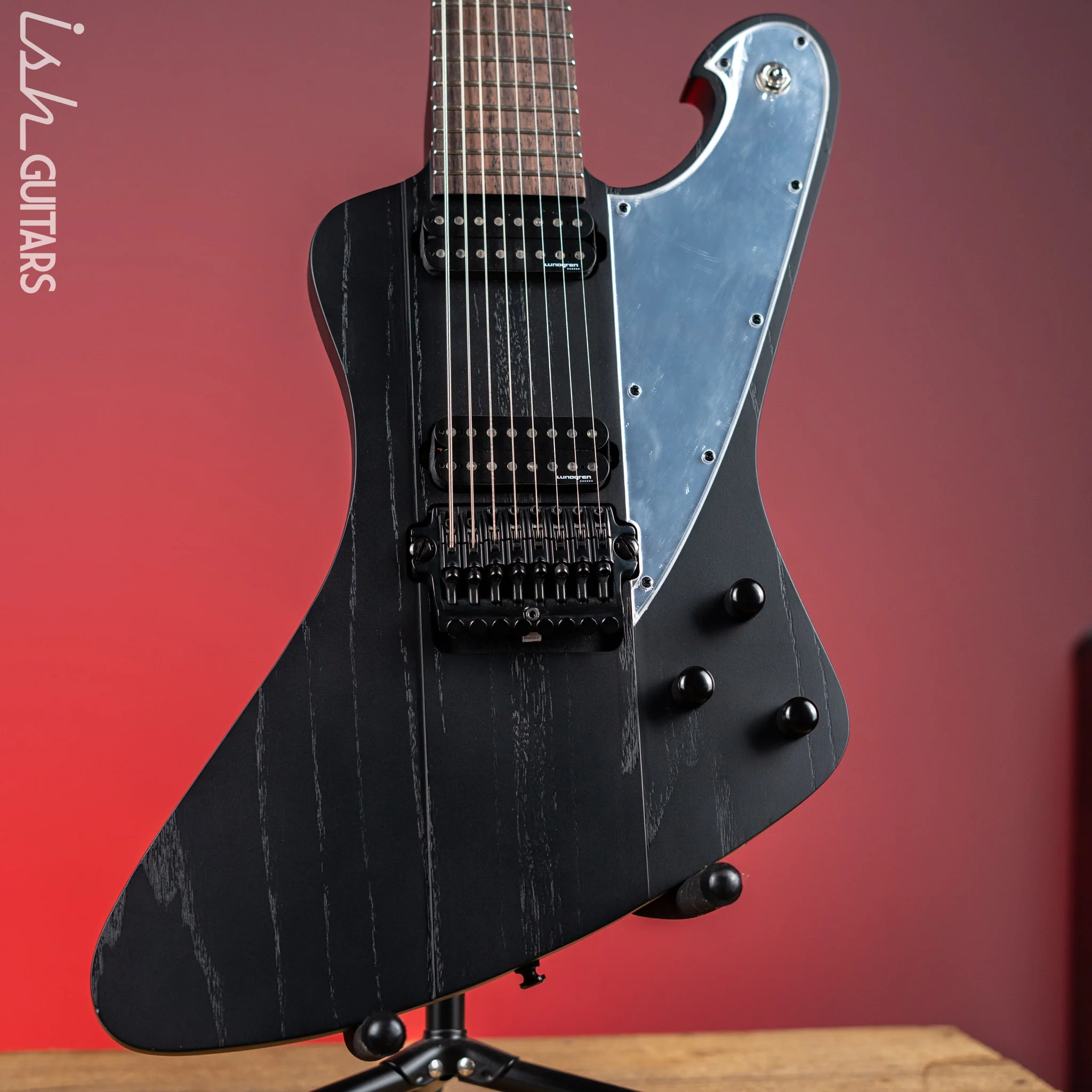 Ibanez FTM33 Fredrik Thordenal Signature 8-String Guitar Weathered Black