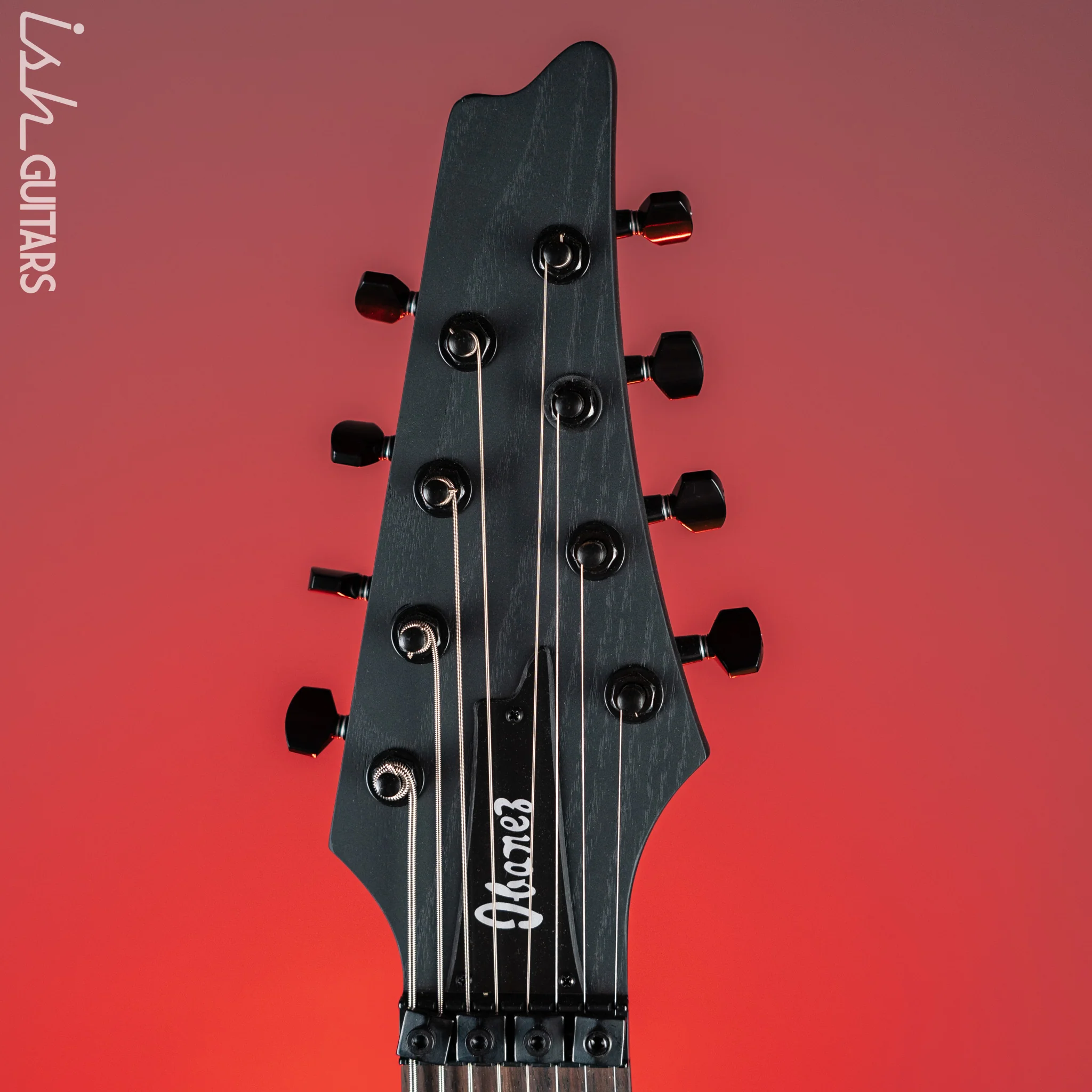 Ibanez FTM33 Fredrik Thordenal Signature 8-String Guitar Weathered Black - Image 5