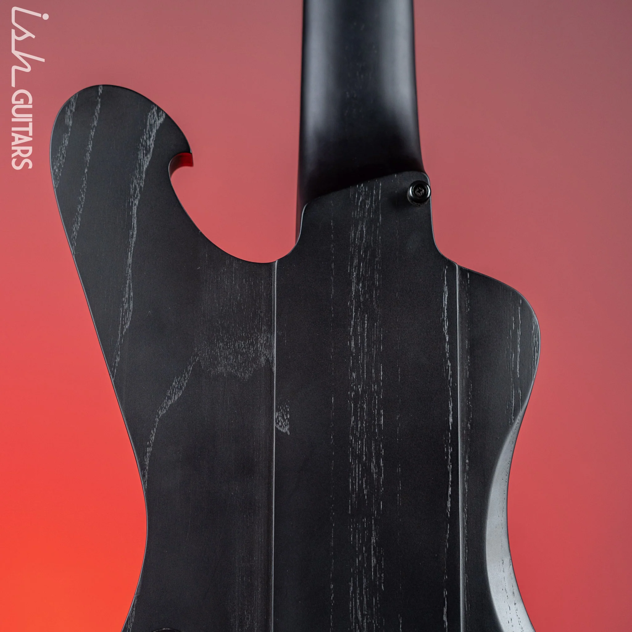 Ibanez FTM33 Fredrik Thordenal Signature 8-String Guitar Weathered Black - Image 8