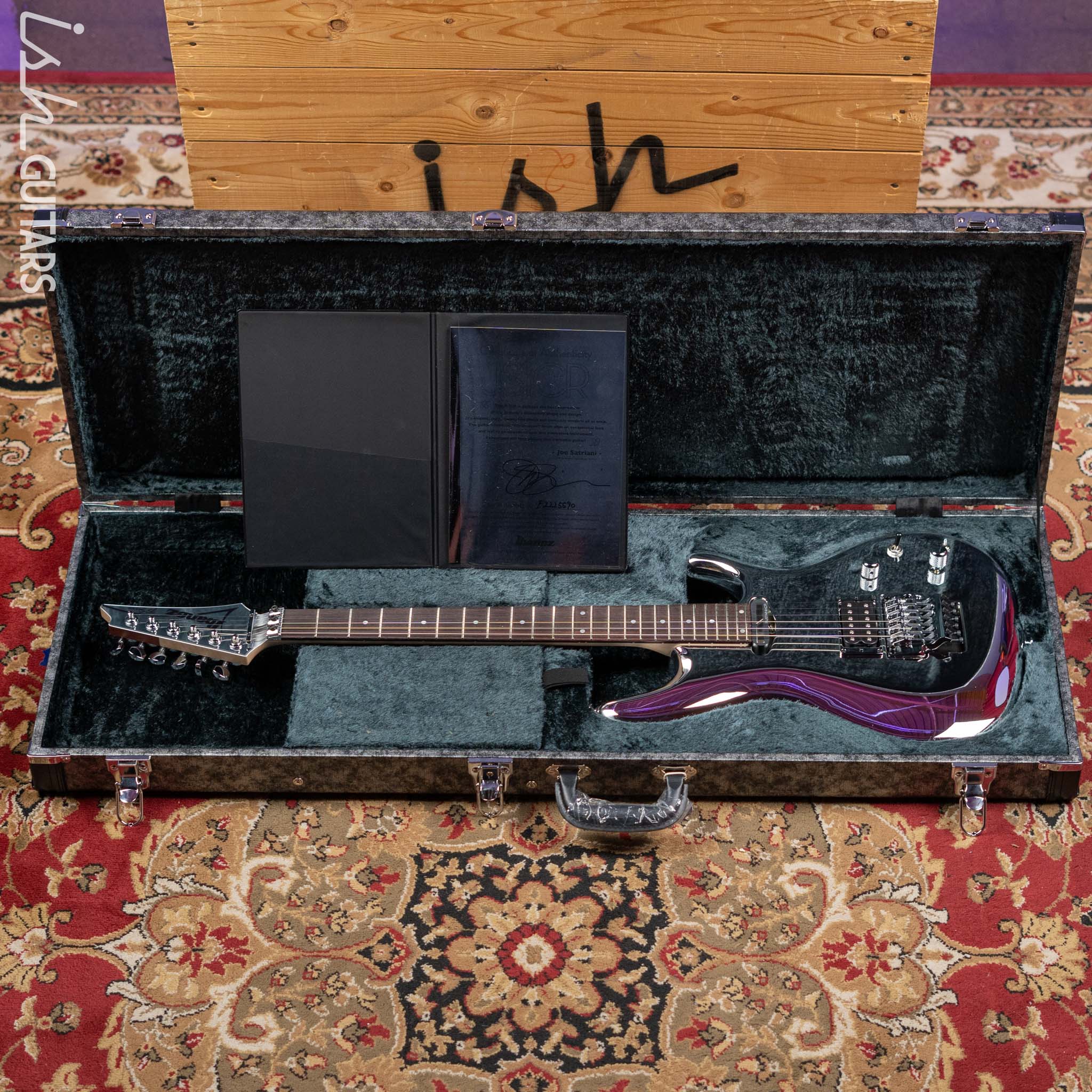 Ibanez JS1CR Joe Satriani Signature Chrome Boy - Image 11