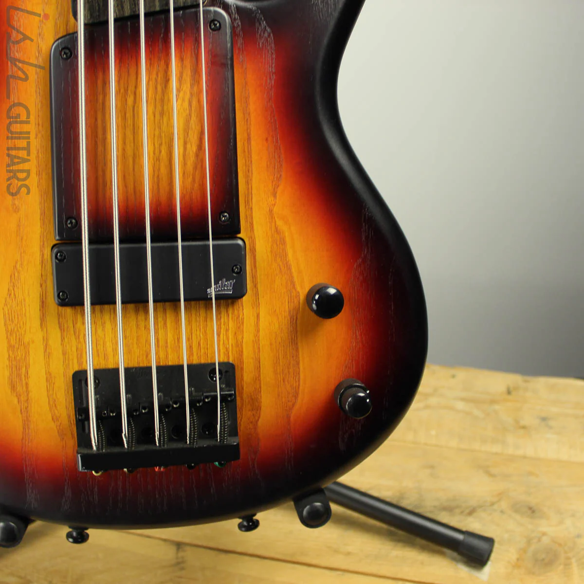 Ibanez Limited Edition Gary Willis GWB20TH 20th Anniversary 5 String Tequila Sunrise Flat - Image 3