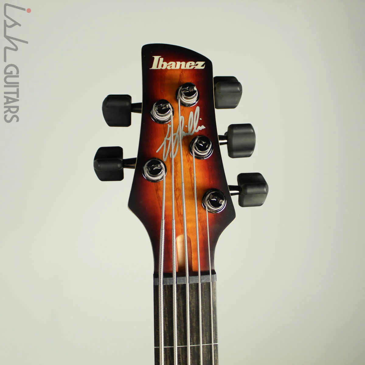 Ibanez Limited Edition Gary Willis GWB20TH 20th Anniversary 5 String Tequila Sunrise Flat - Image 6