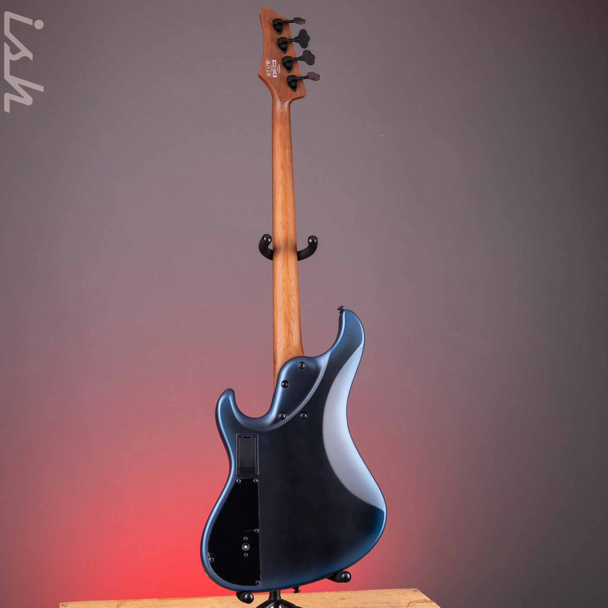Ibanez Mode MDM1000 4-String Bass Midnight Arctic Ocean Matte - Image 8