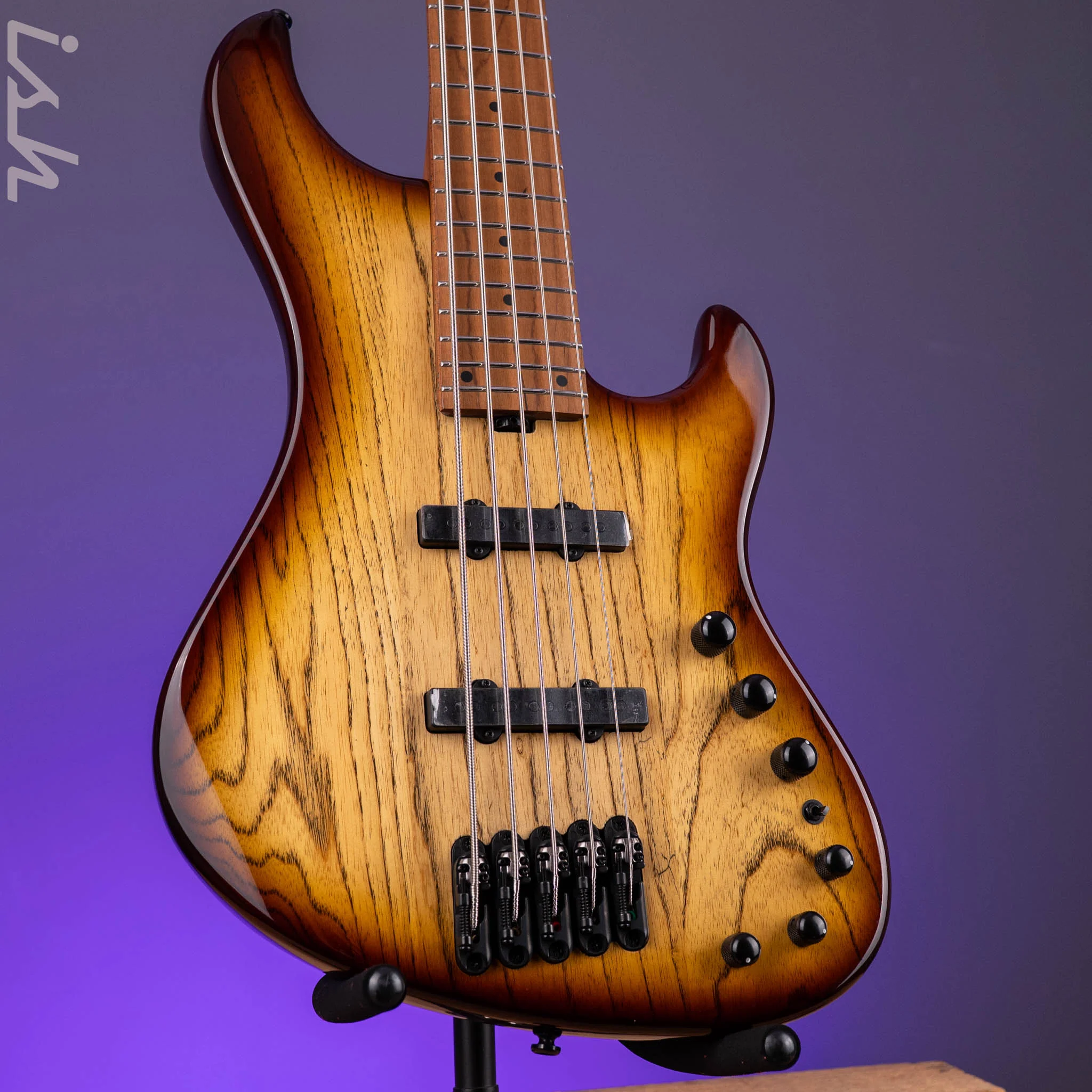 Ibanez Mode MDM1305 5-String Bass Natural Stained Amber Burst