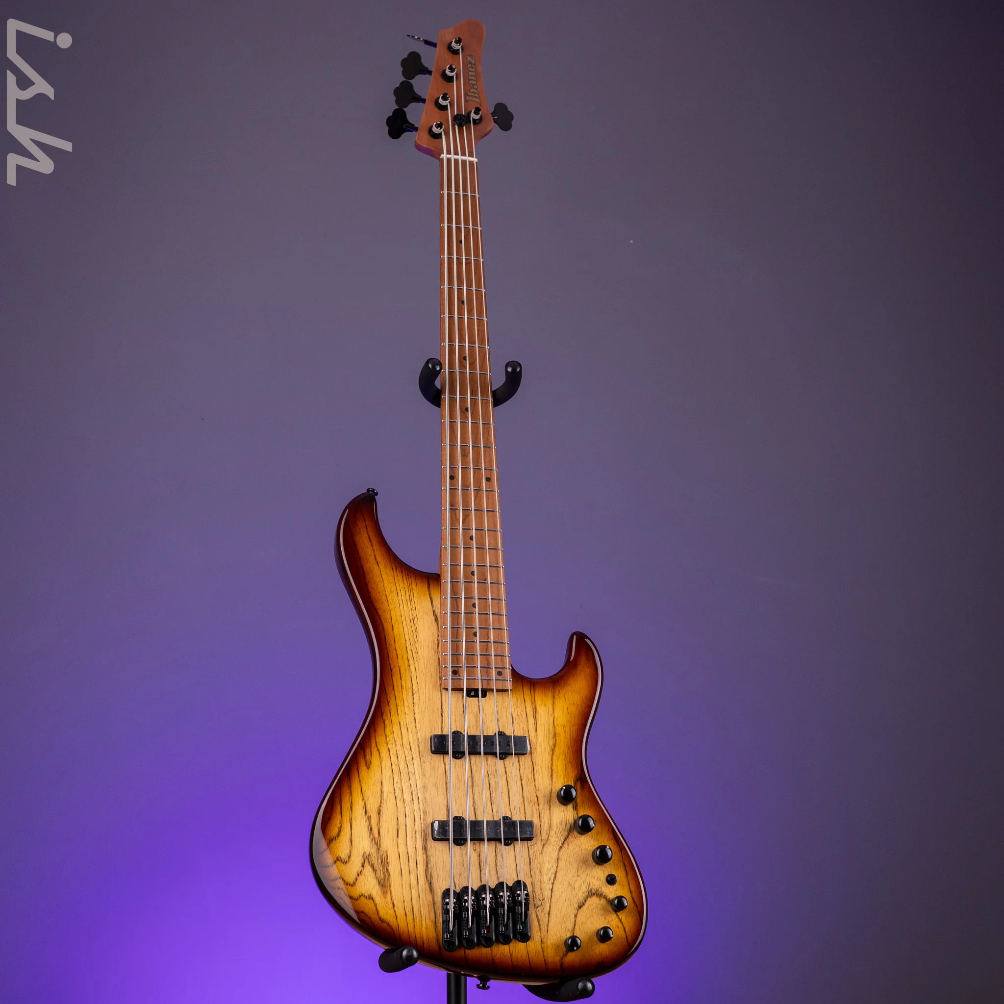 Ibanez Mode MDM1305 5-String Bass Natural Stained Amber Burst - Image 2