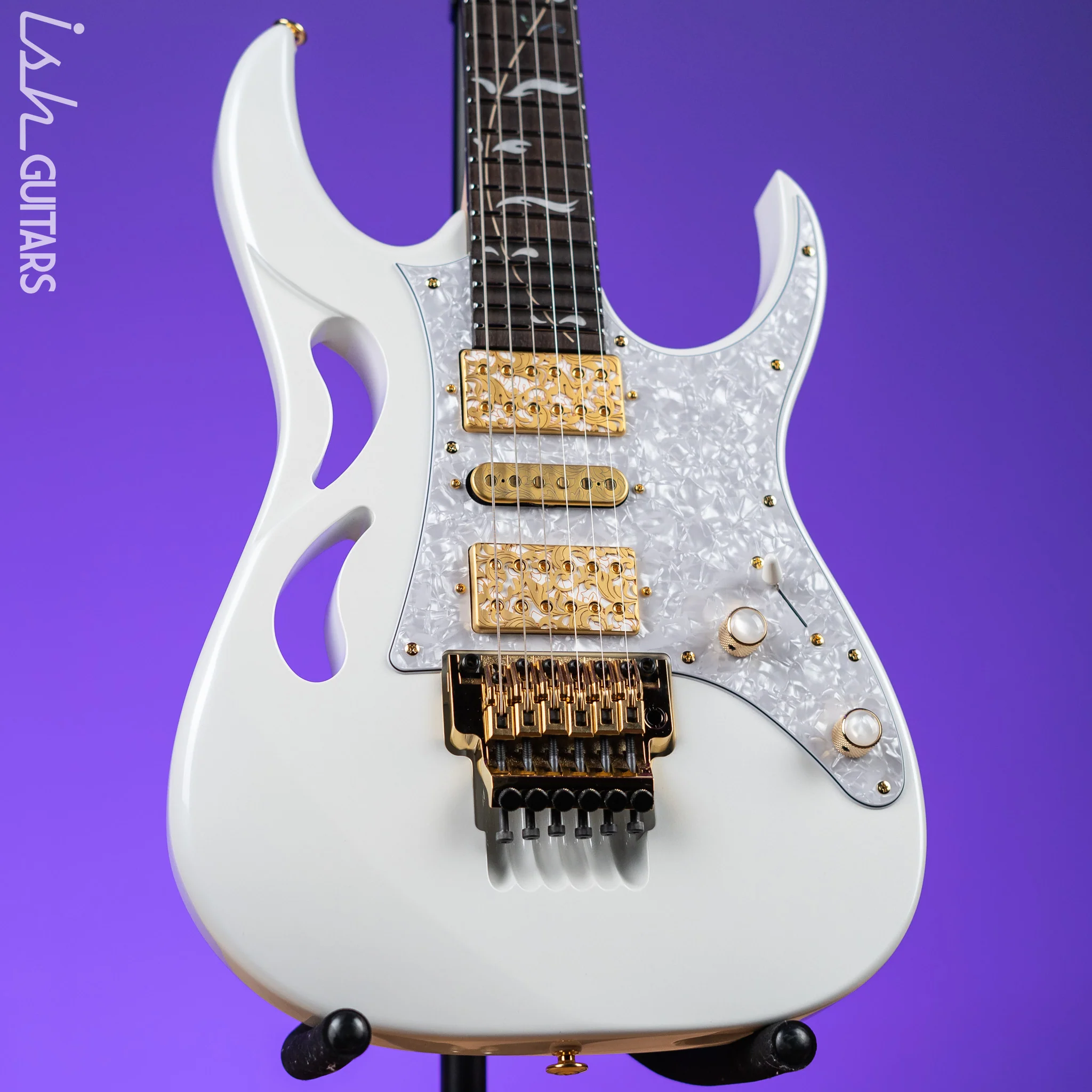 Ibanez PIA 3761 Steve Vai Signature Stallion White