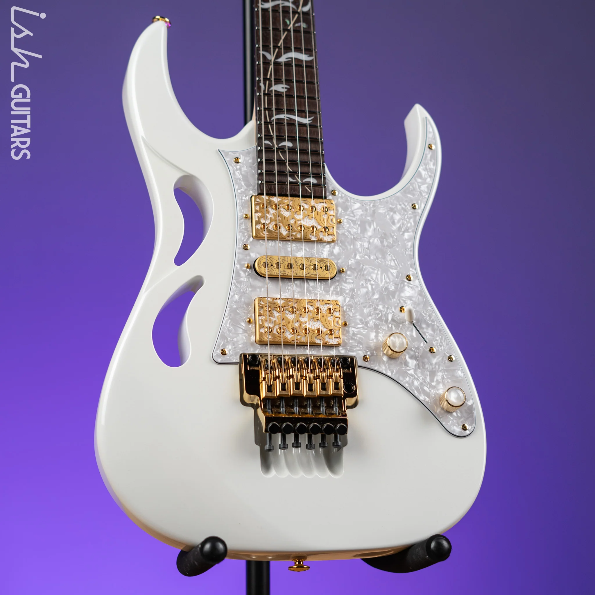 Ibanez PIA3761 Steve Vai Signature Stallion White
