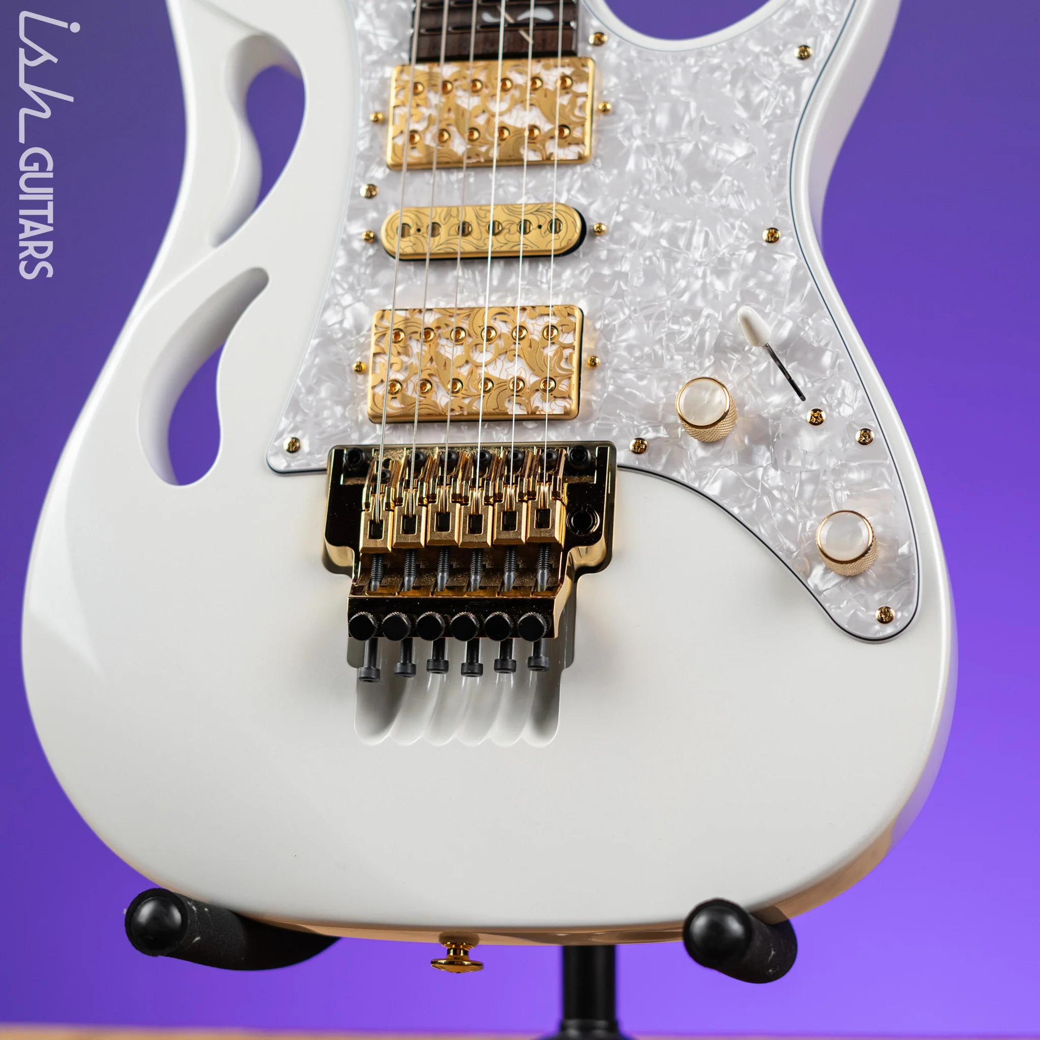 Ibanez PIA3761 Steve Vai Signature Stallion White - Image 4