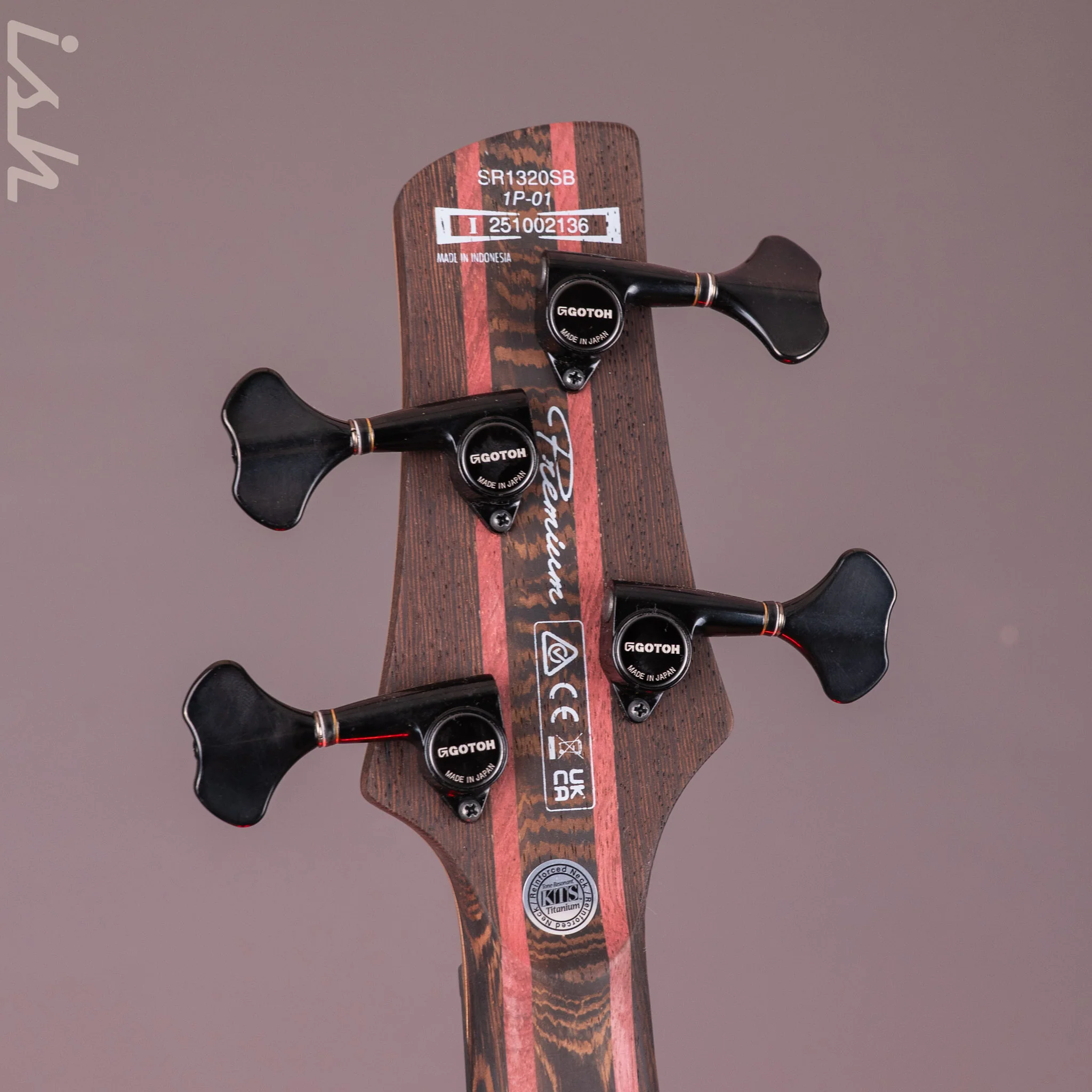 Ibanez Premium SR1320SB 4-String Bass Icebreaker Wave Flat - Image 11