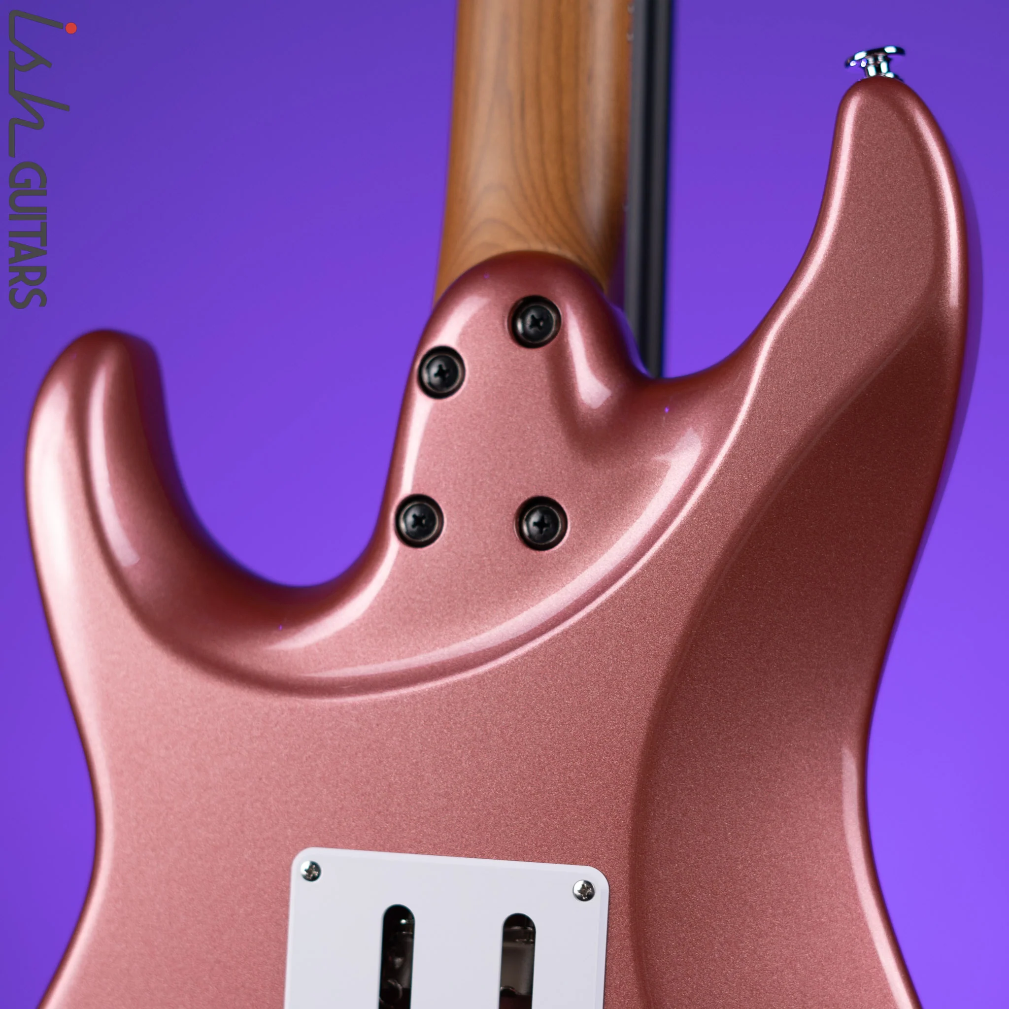 Ibanez Prestige AZ2204 Electric Guitar Hazy Rose Metallic - Image 8