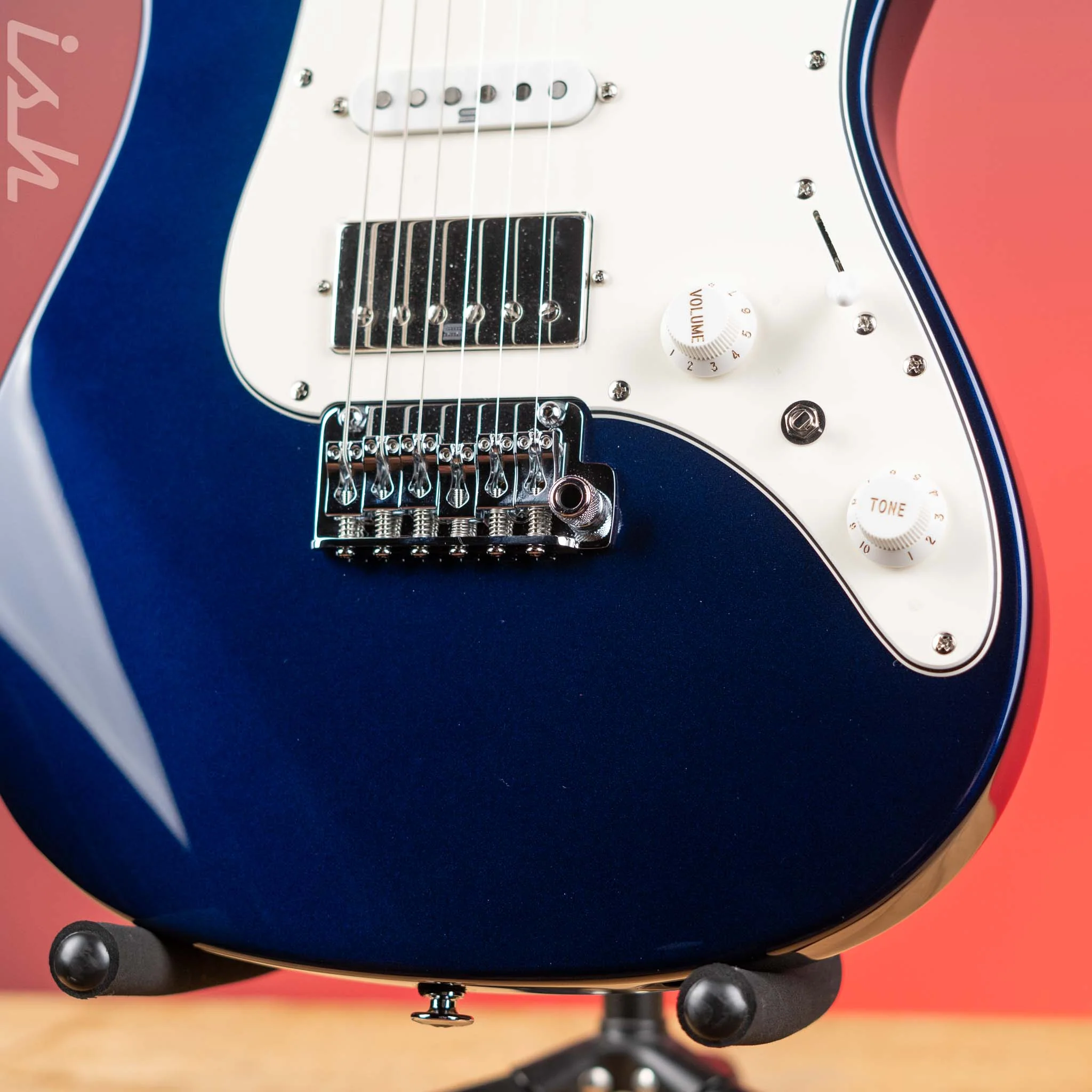 Ibanez Prestige AZ2204NW Electric Guitar Dark Tide Blue Demo - Image 4