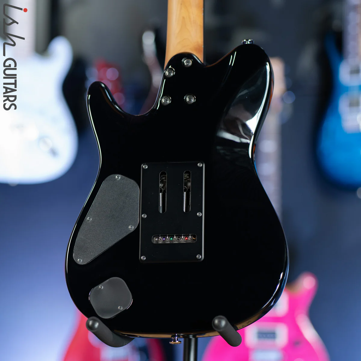 Ibanez Prestige AZS2200 Black Electric Guitar Demo - Image 9