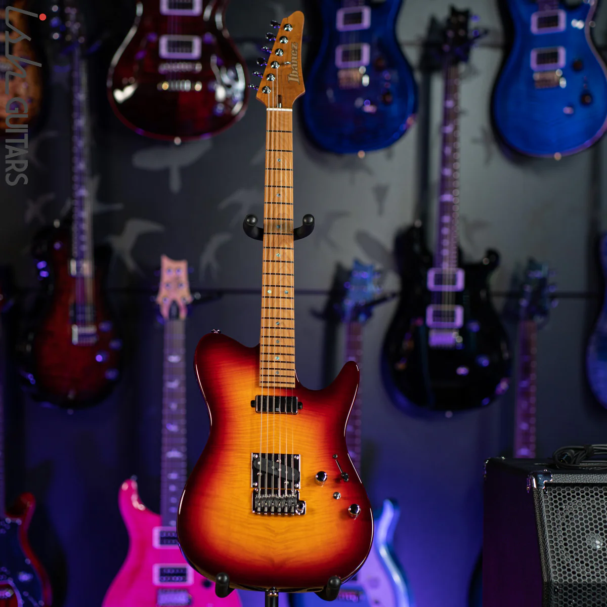 Ibanez Prestige AZS2200F Electric Guitar Sunset Burst - Image 2