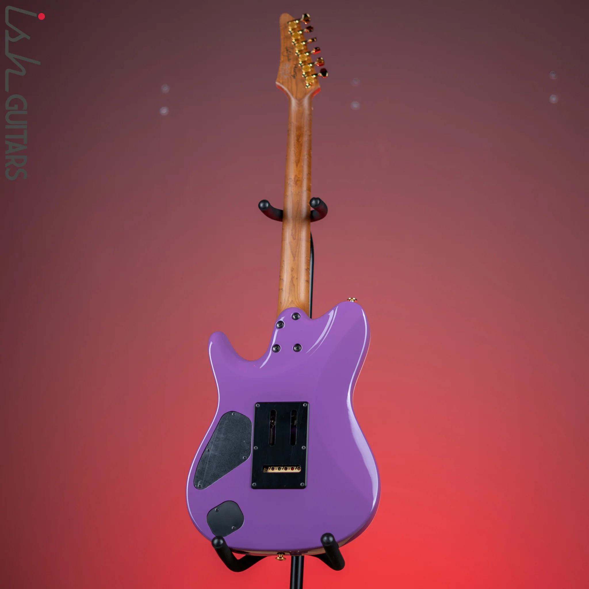 Ibanez Prestige LB1 Lari Basilio Signature Guitar Violet Demo - Image 8