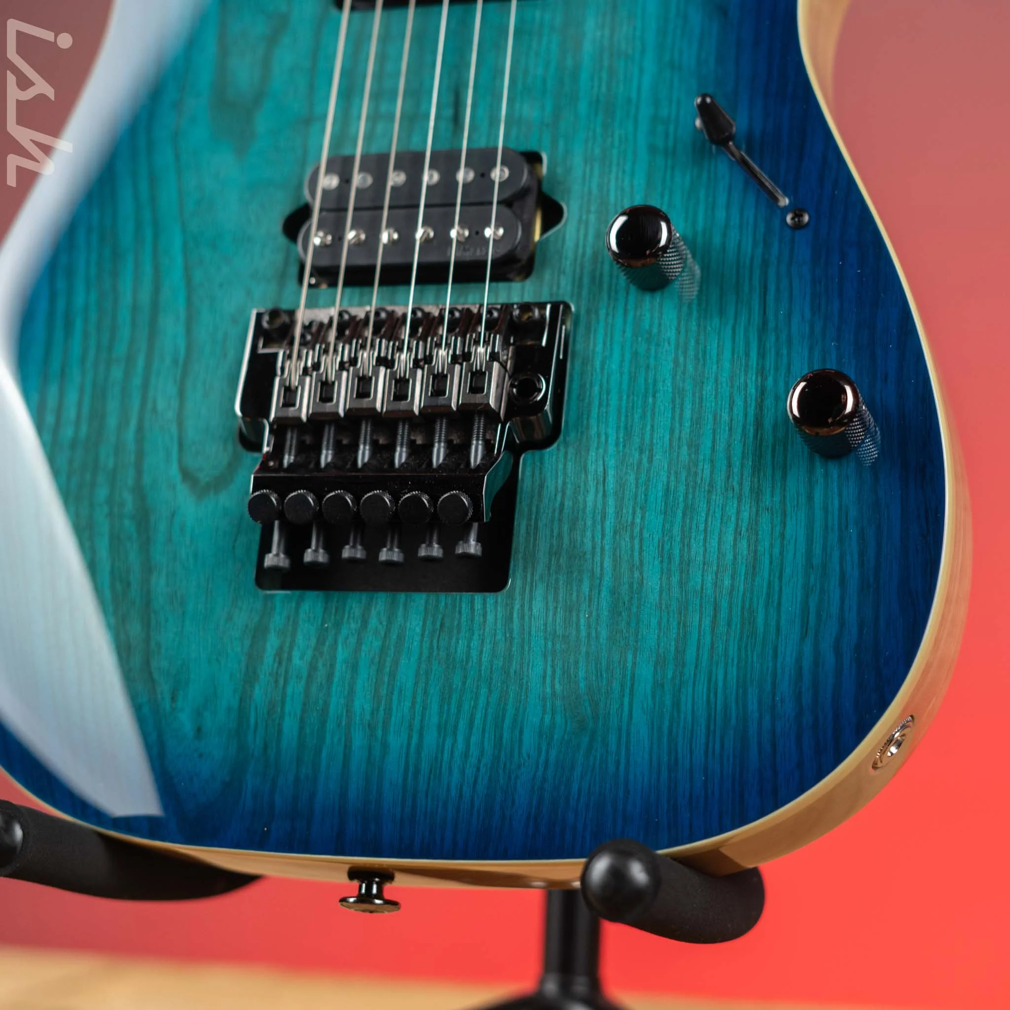 Ibanez Prestige RG652AHM Electric Guitar Nebula Green Burst - Image 4