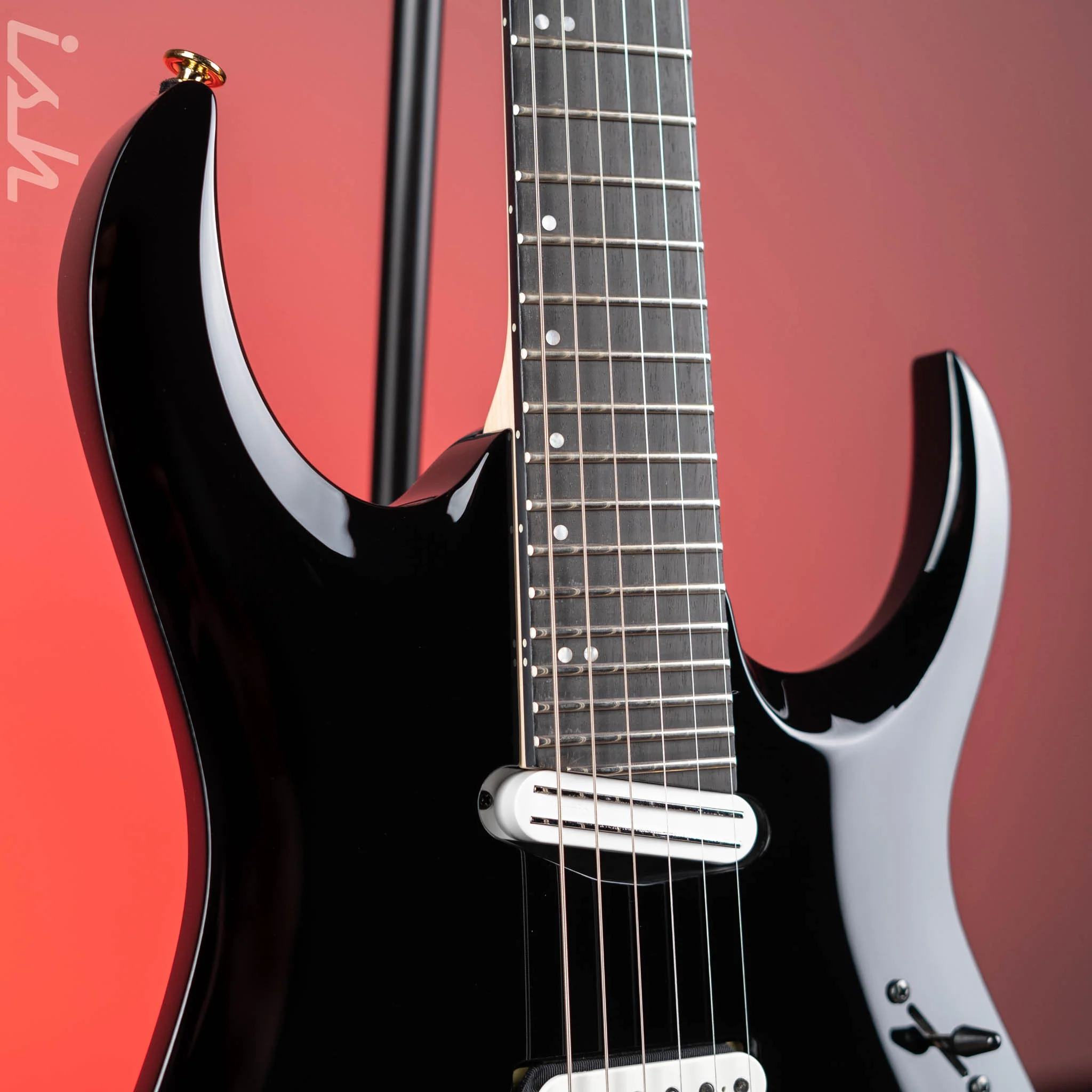 Ibanez Prestige RGA622XH Electric Guitar Black Gloss Demo - Image 3