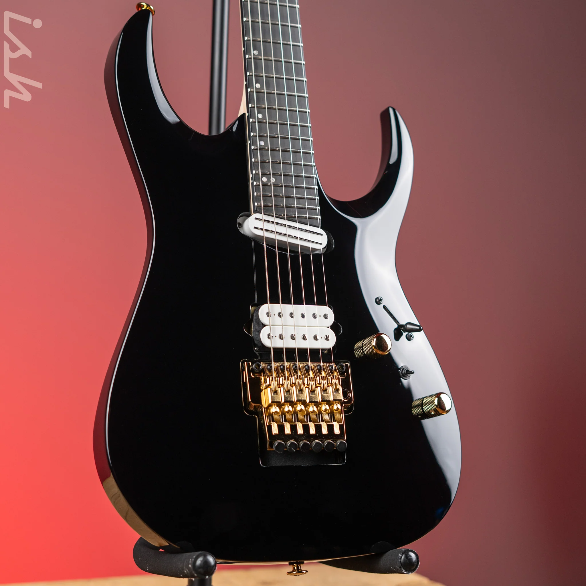 Ibanez Prestige RGA622XH Electric Guitar Black Gloss Demo
