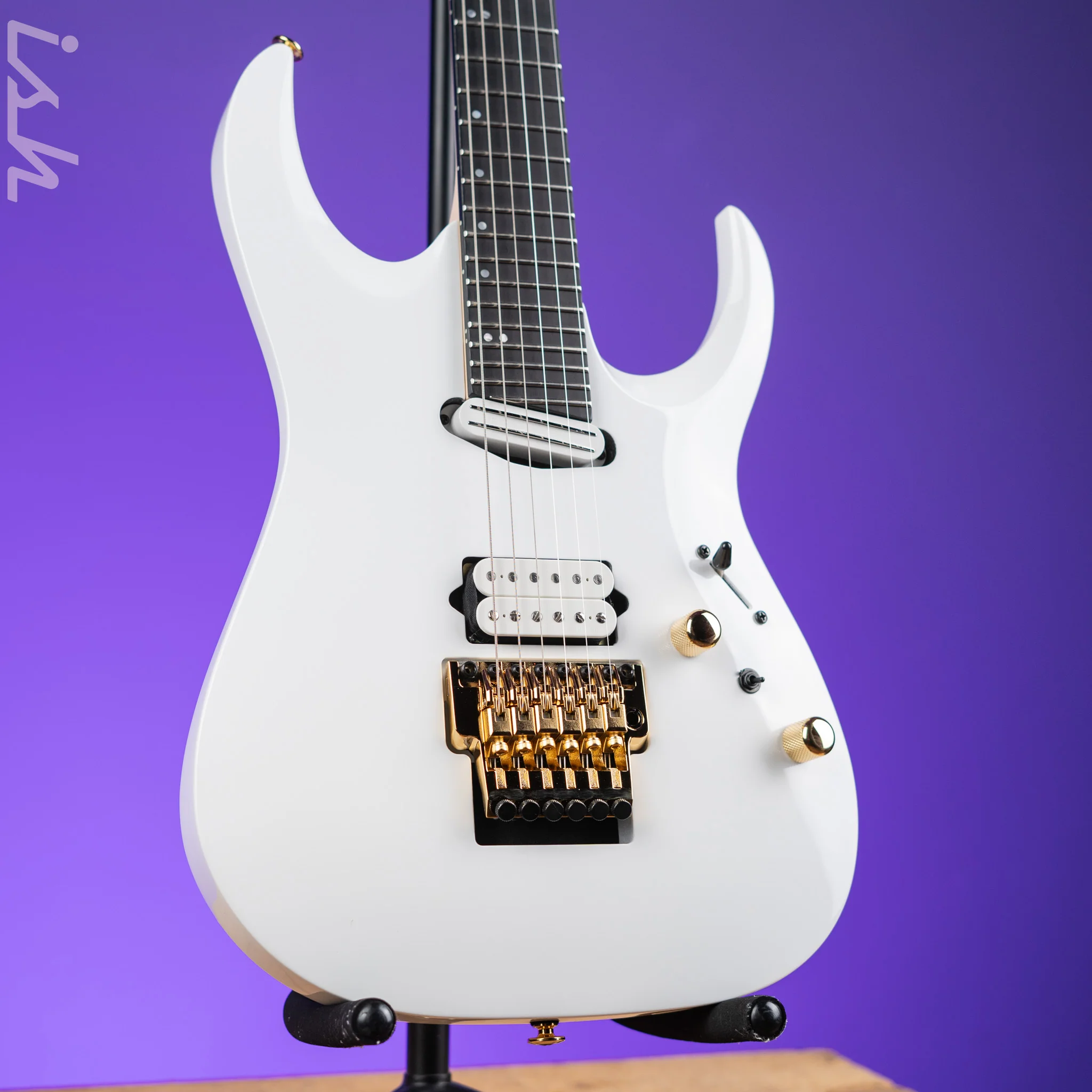 Ibanez Prestige RGA622XH Electric Guitar White Gloss Demo
