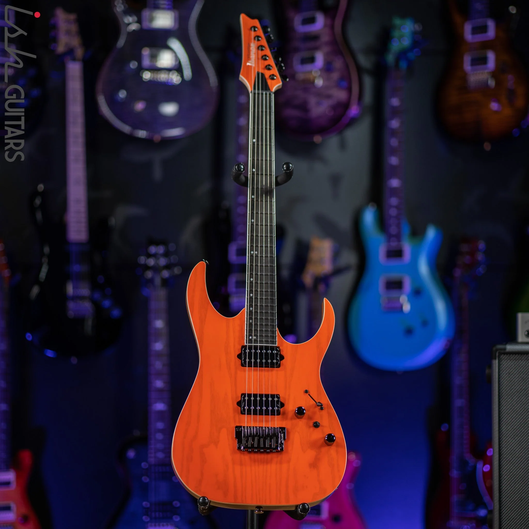 Ibanez Prestige RGR5221 Electric Guitar Fluorescent Orange - Image 2