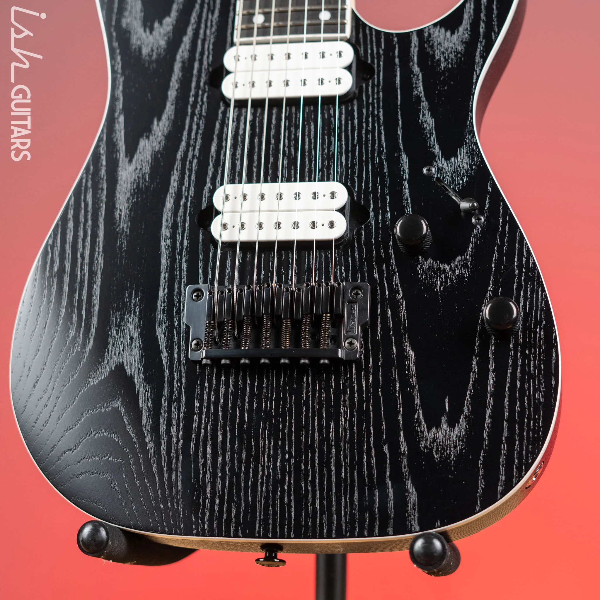 Ibanez Prestige RGR752AHBF Electric Guitar Weathered Black - Image 4