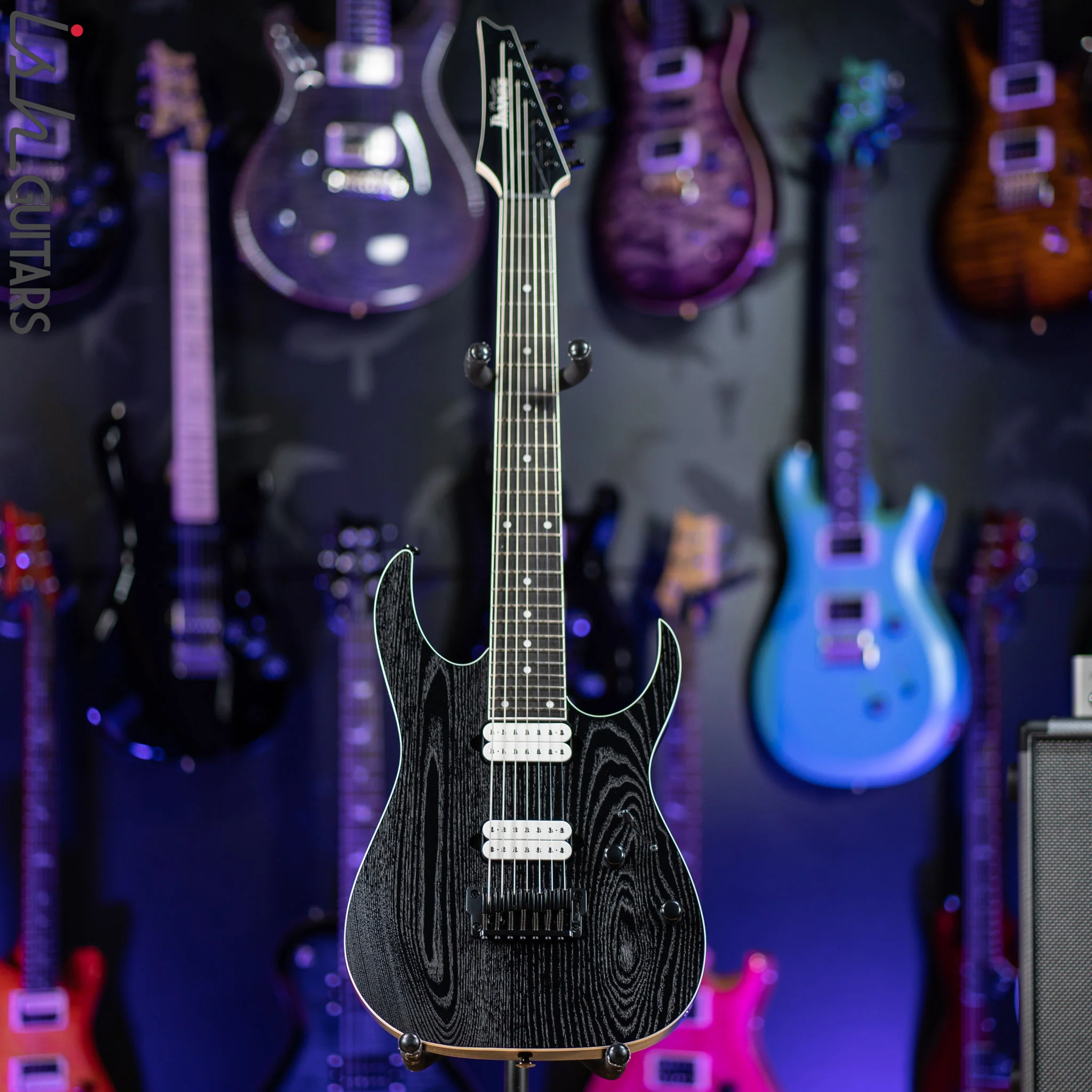 Ibanez Prestige RGR752AHBF 7-String Guitar Weathered Black - Image 2