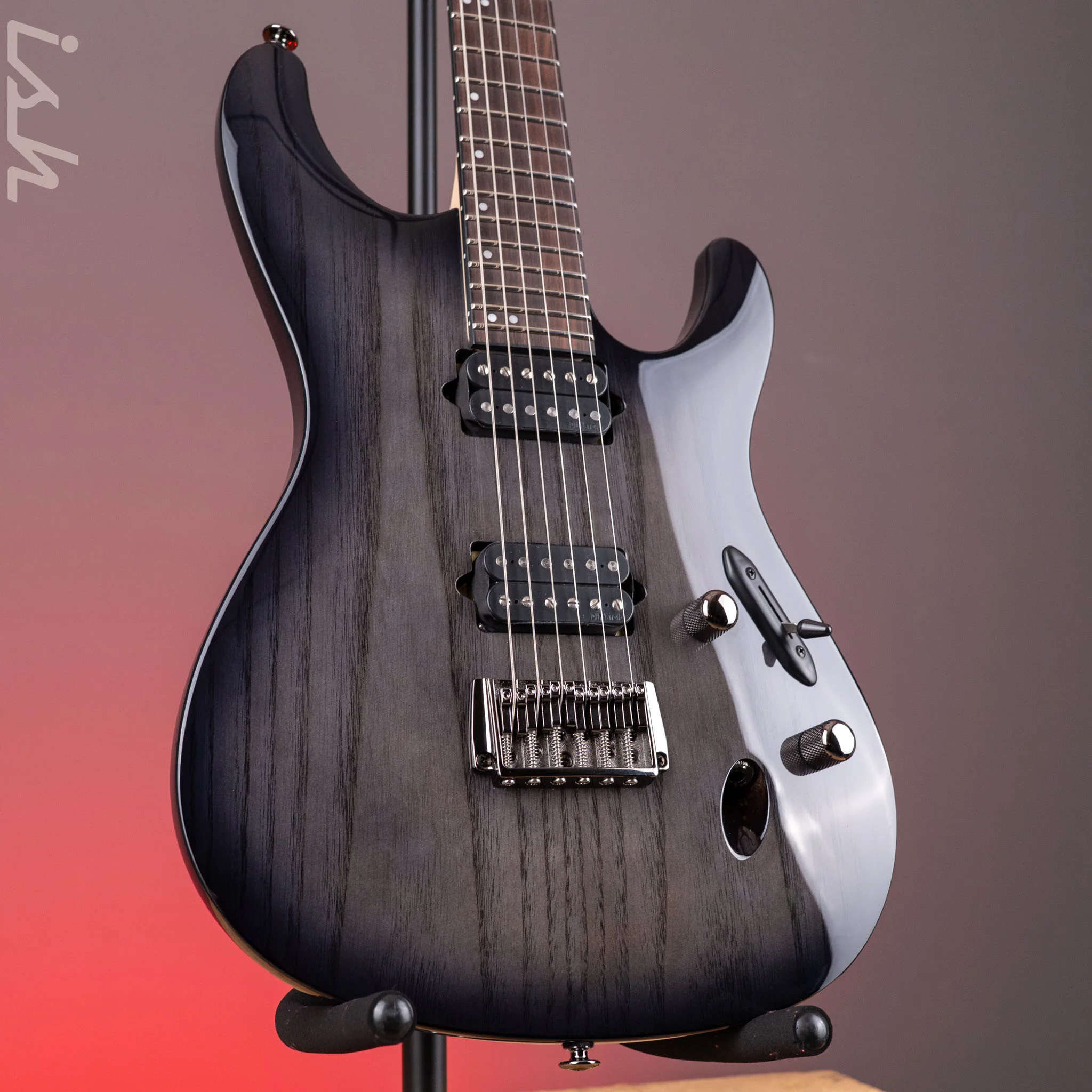 Ibanez Prestige S6621AH Transparent Gray Burst