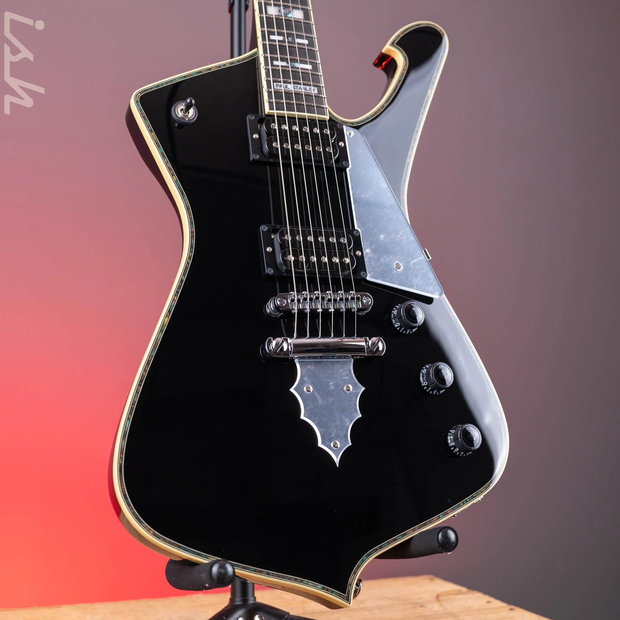 Ibanez PS10-BK Paul Stanley Signature Series Electric Black
