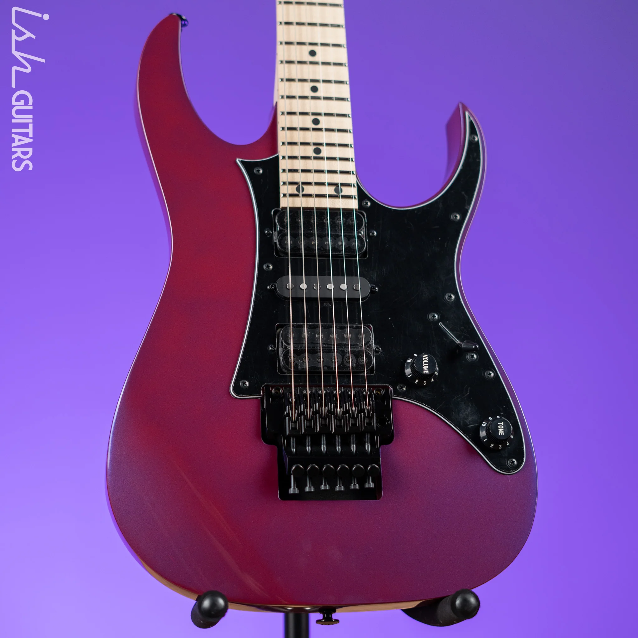 Ibanez RG550 Genesis Collection Electric Guitar Purple Neon