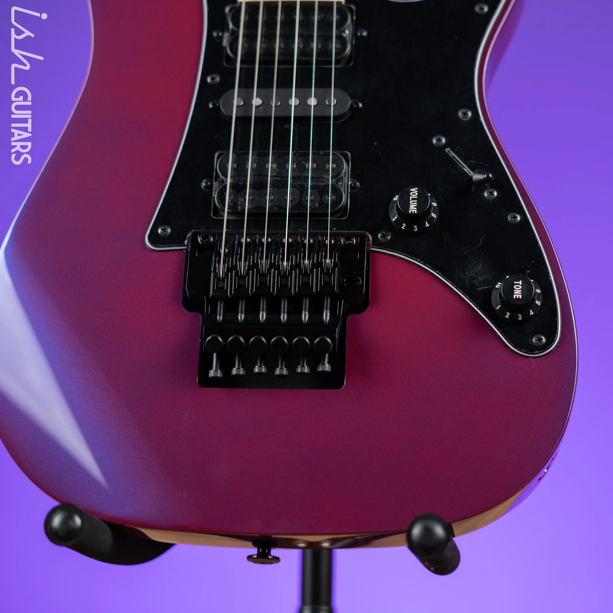 Ibanez RG550 Genesis Collection Electric Guitar Purple Neon - Image 4