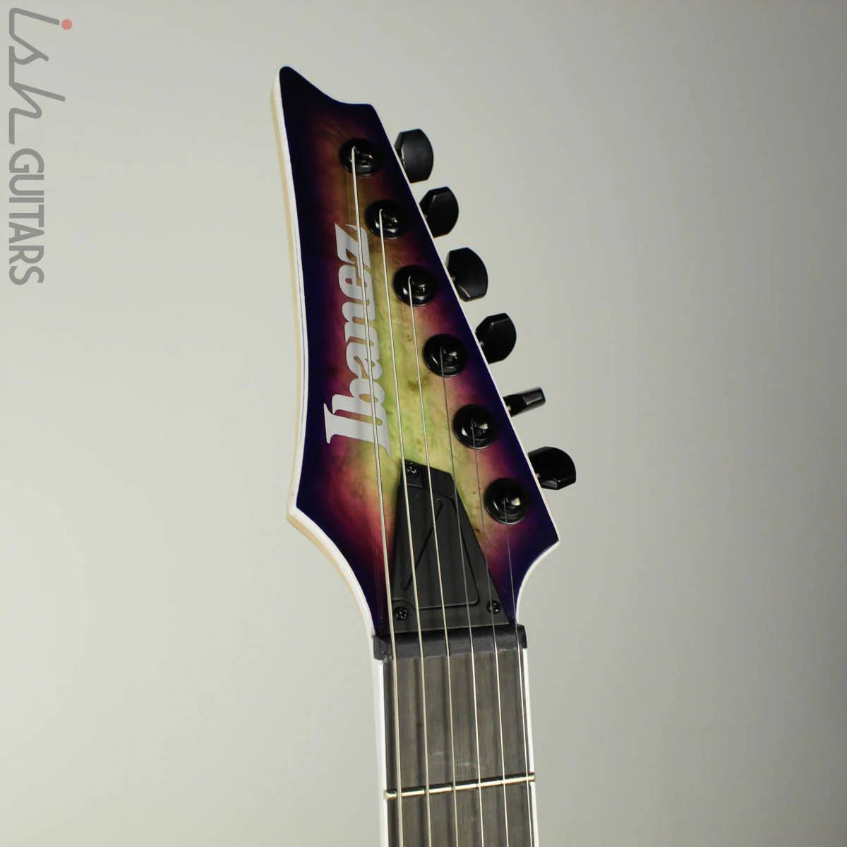 Ibanez Iron Label RGIX6FDLB Electric Guitar Northern Lights Burst - Image 5