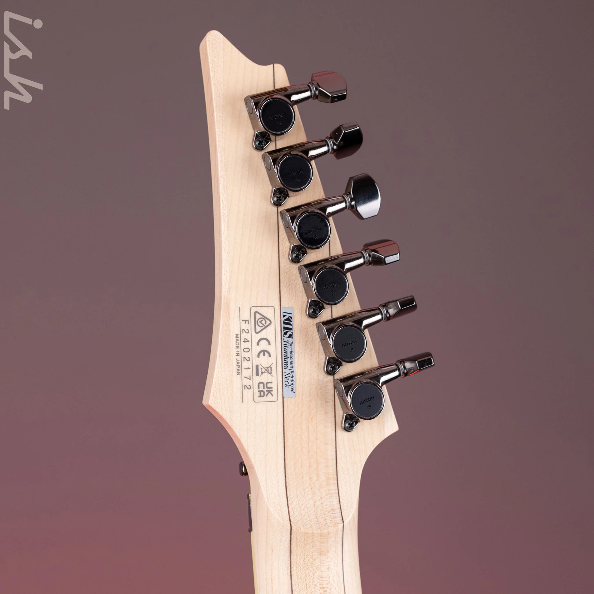 Ibanez S6570Q Prestige Electric Guitar Natural Blue - Image 10