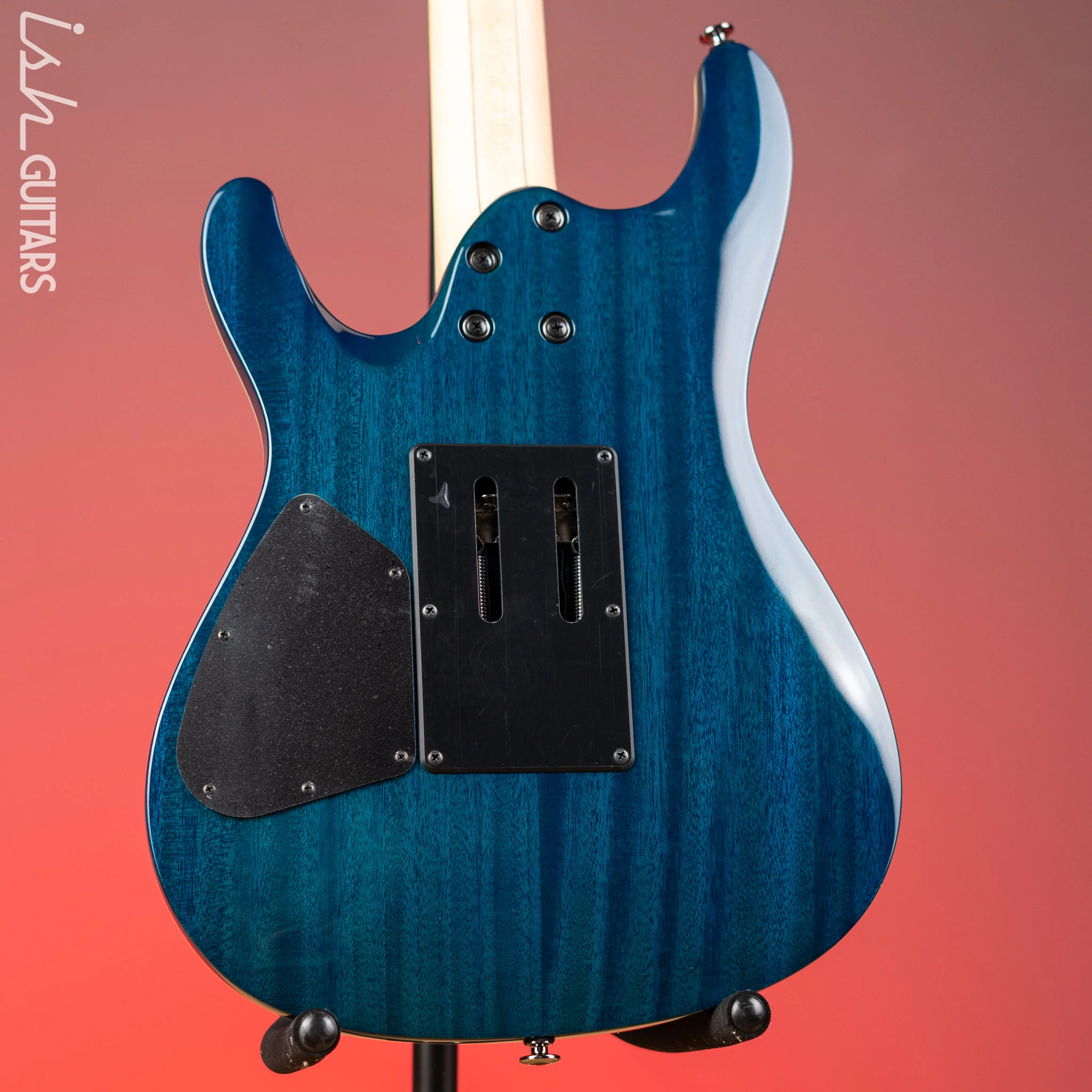 Ibanez S6570Q Prestige Electric Guitar Natural Blue - Image 7