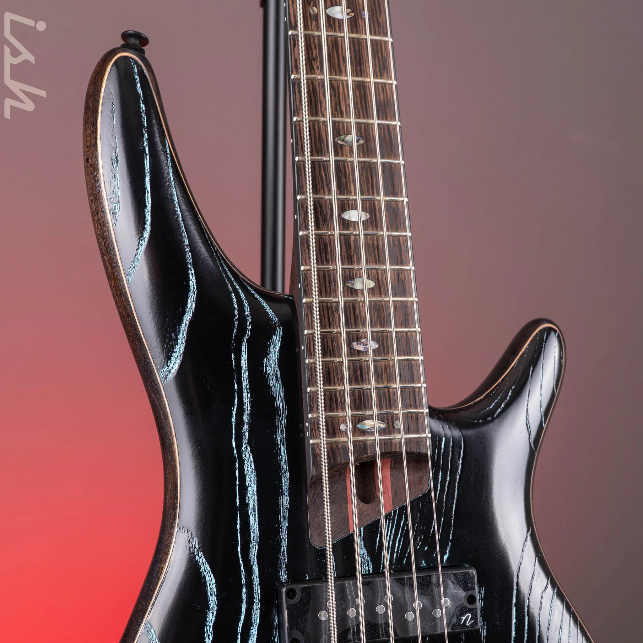 Ibanez SR1325SB 5-String Bass Aqua Wave Low Gloss - Image 4