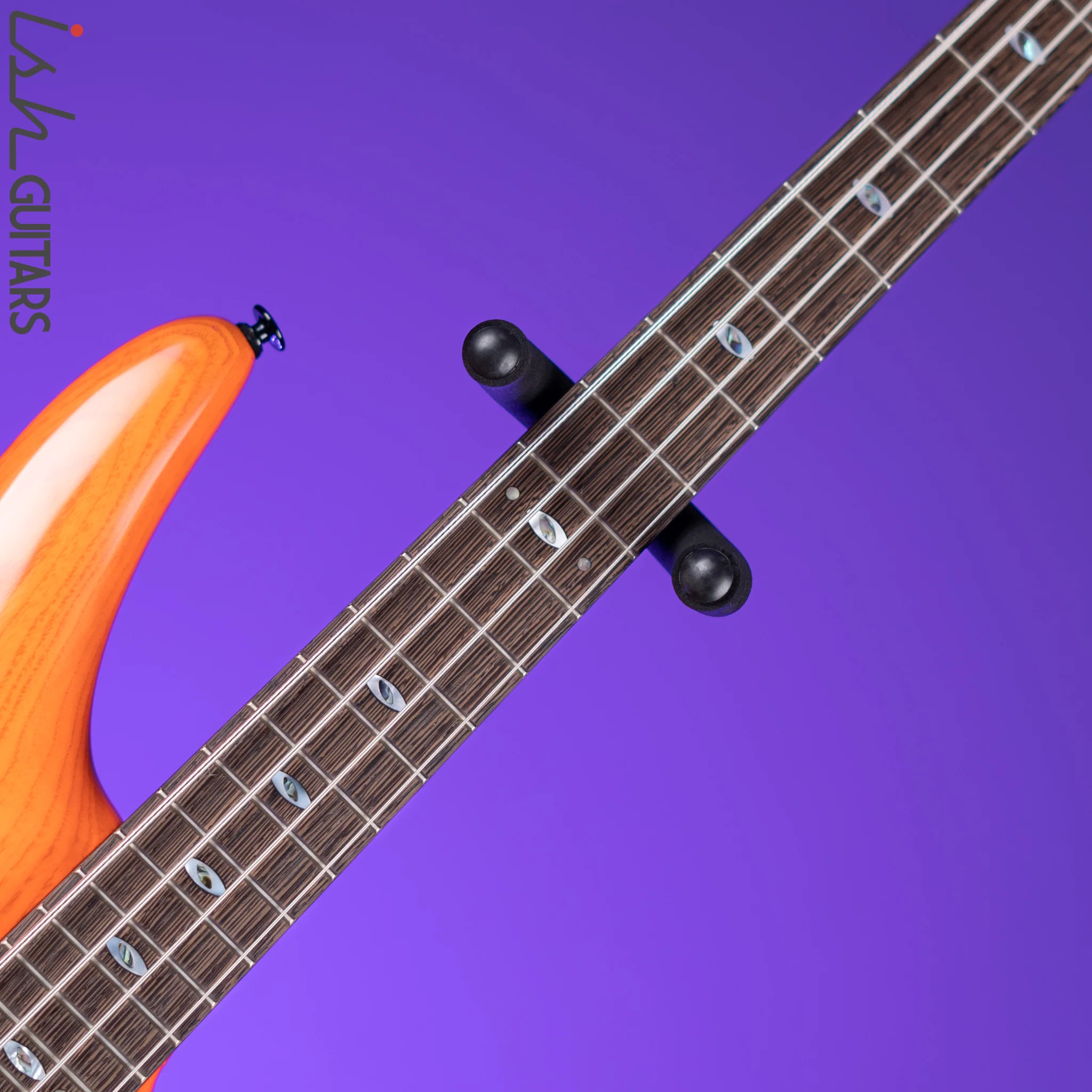 Ibanez SR4600 Prestige 4-String Bass Orange Solar Flare Low Gloss - Image 5