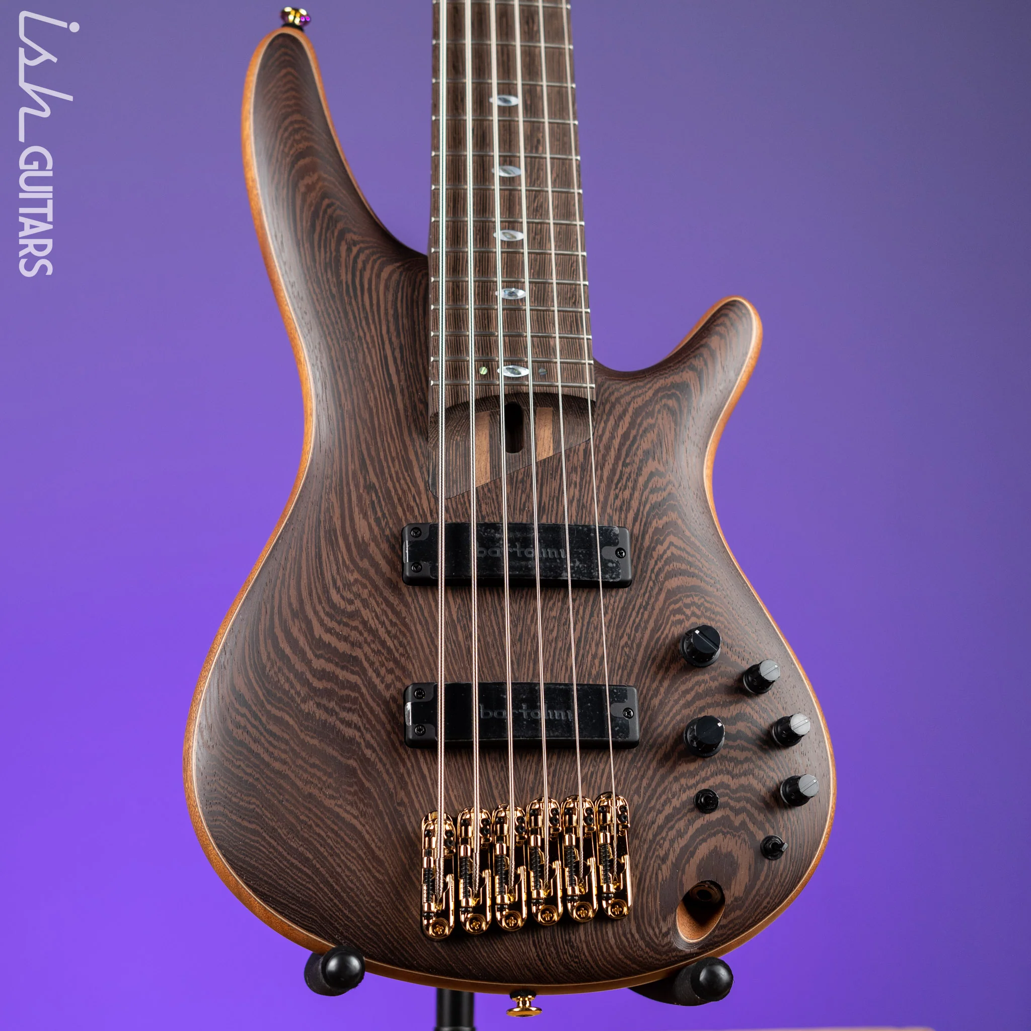Ibanez SR5006 Prestige 6-String Bass Natural Oil Finish